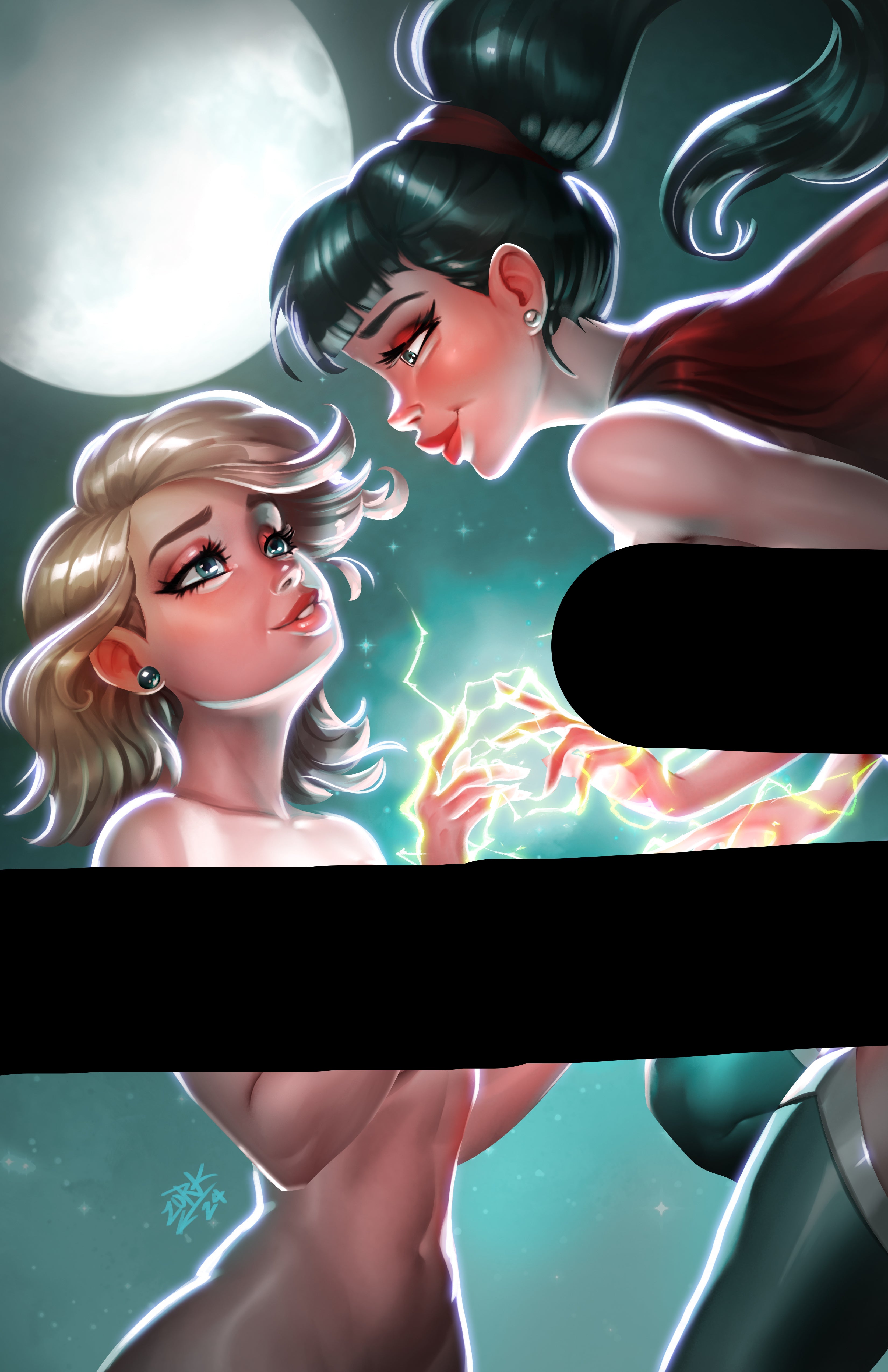 Bombshell and Atomica #2 (Cover E METAL - Zork Marinero)