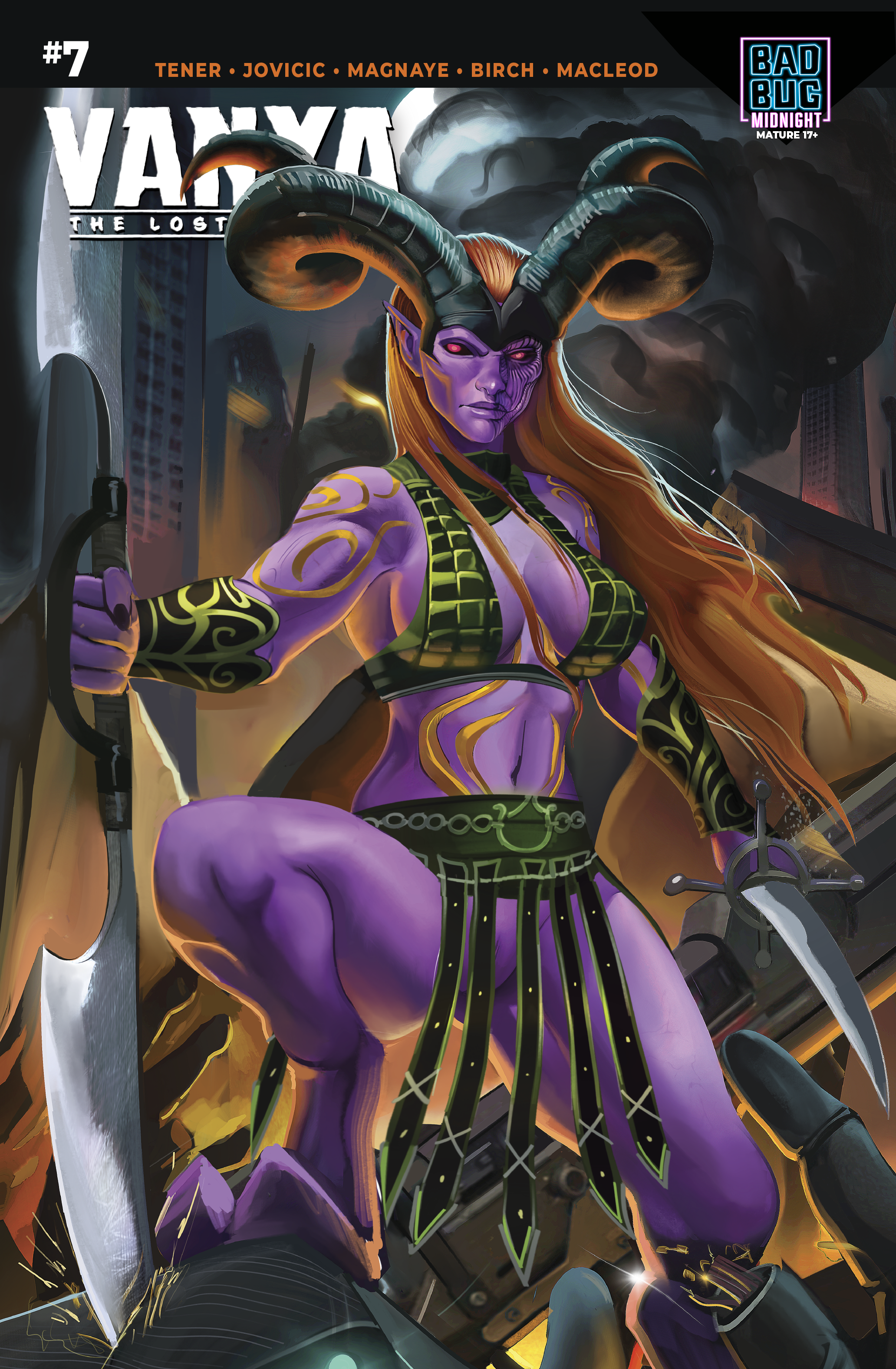 Vanya: The Lost Warrior #7 (Cover E - Zheanhmeart)
