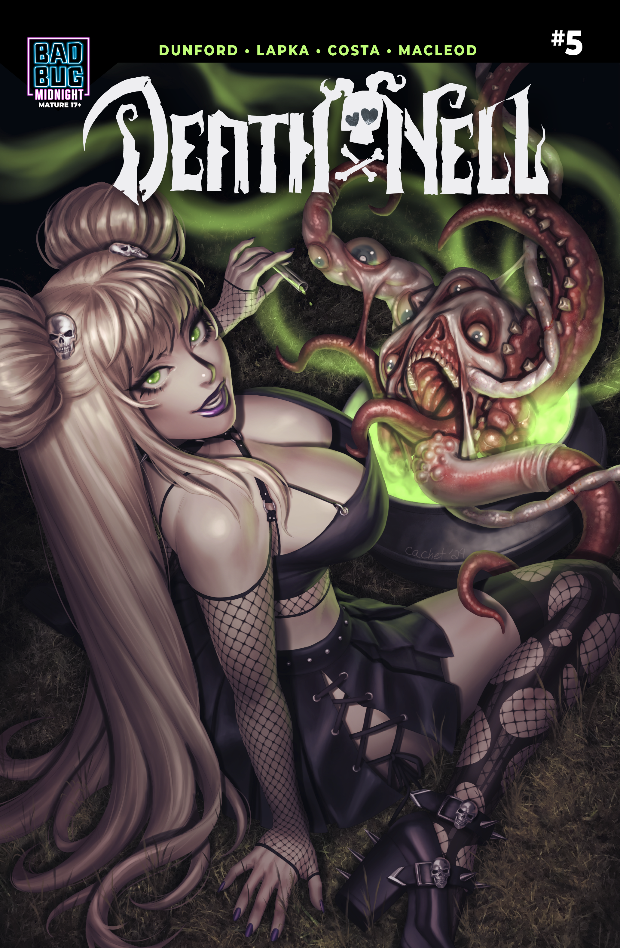 Death Nell #5 (Cover E - Cachet Whitman)