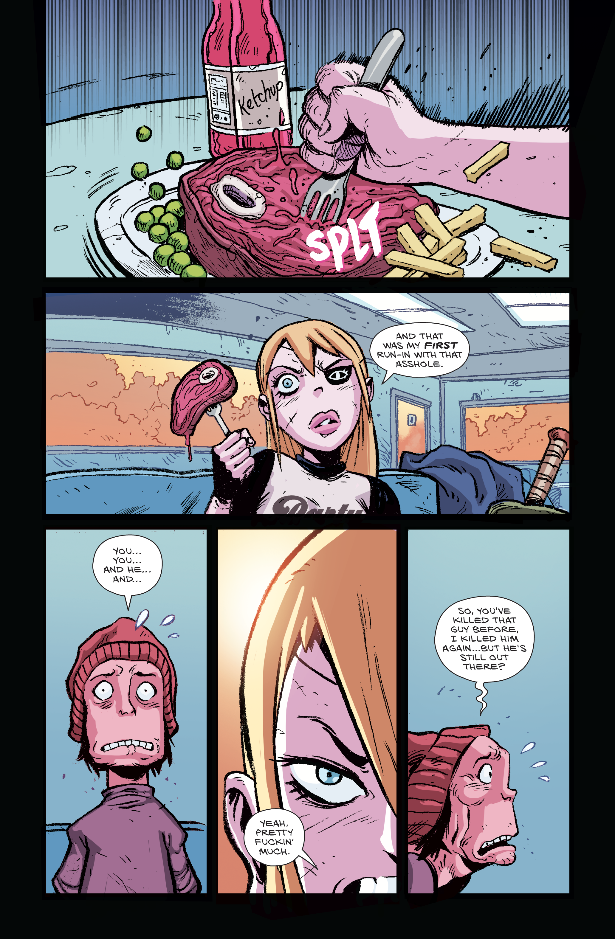 Final Girl Next Door #2 (Cover E Mild - Brian Miroglio)