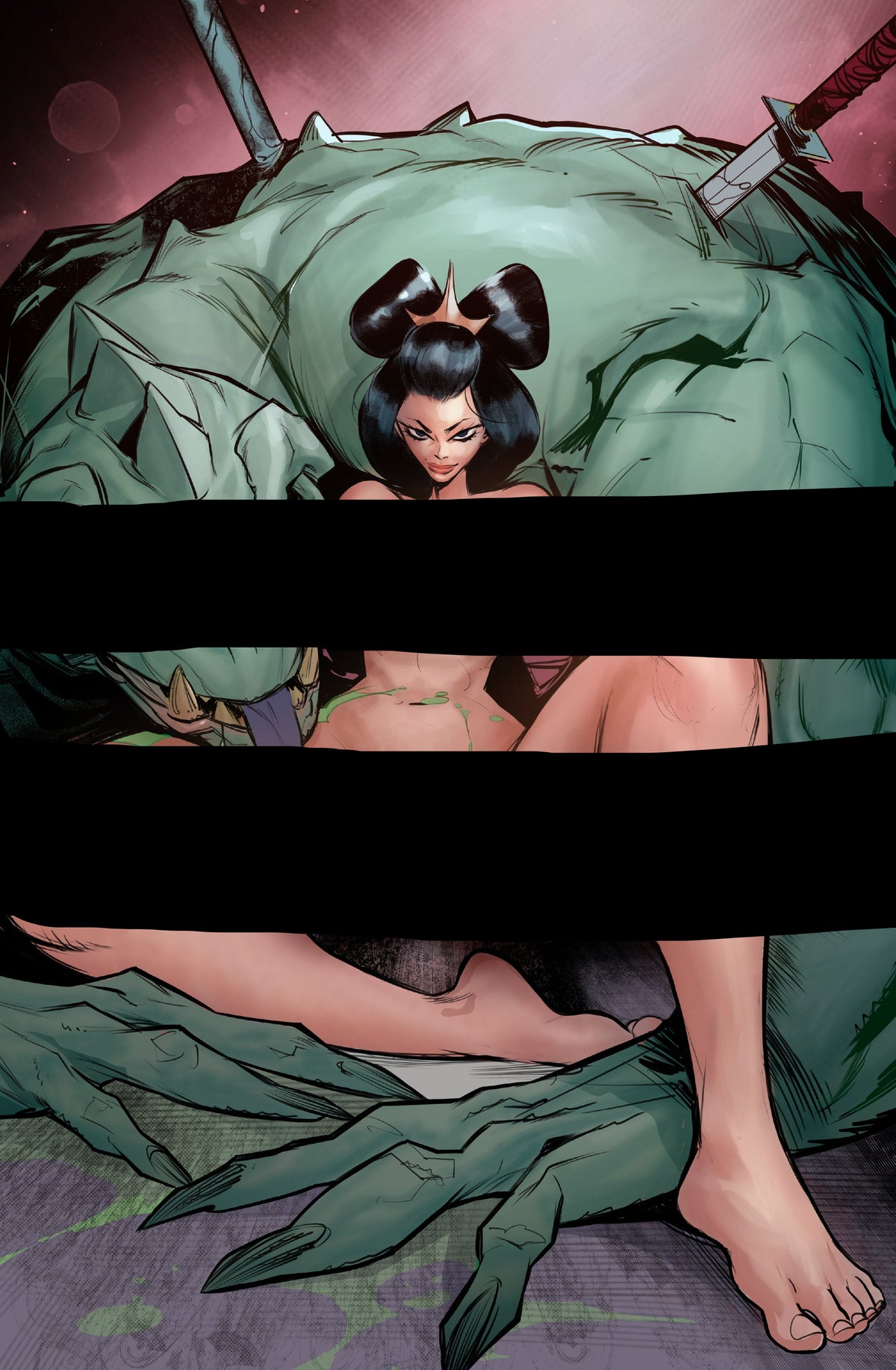 Lady of the Black Fan #2 ( Cover F - Ruben Mocho)