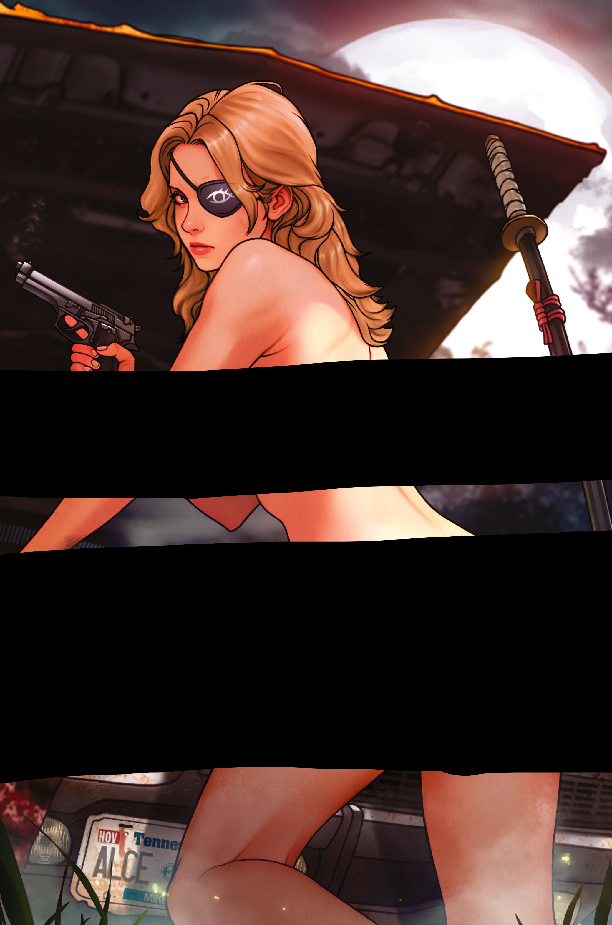 Final Girl Next Door #2 (Cover F METAL - Dave Gonzales)
