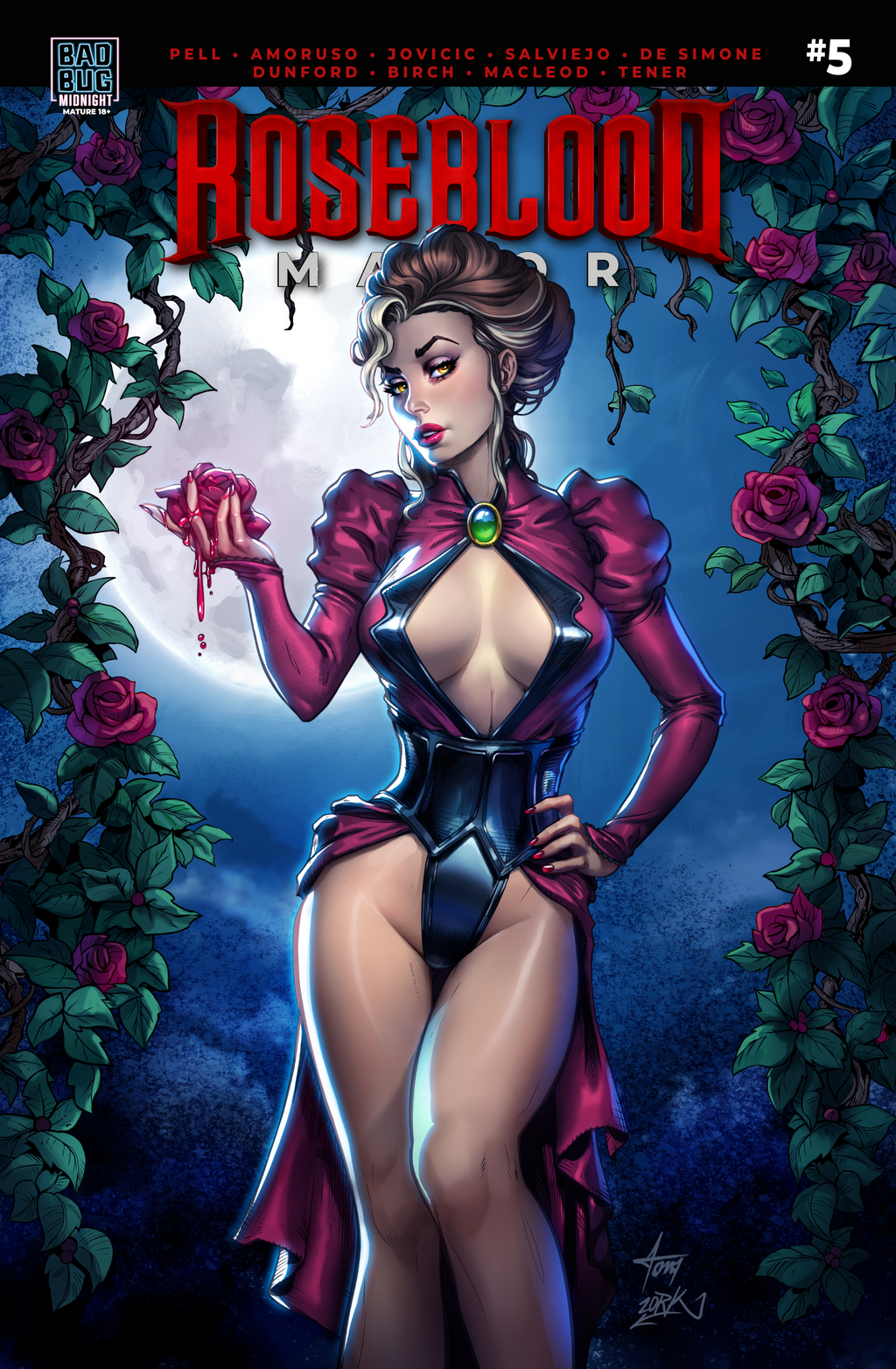 Roseblood Manor #5 (Cover F Mild - Tony Tzanoukakis)