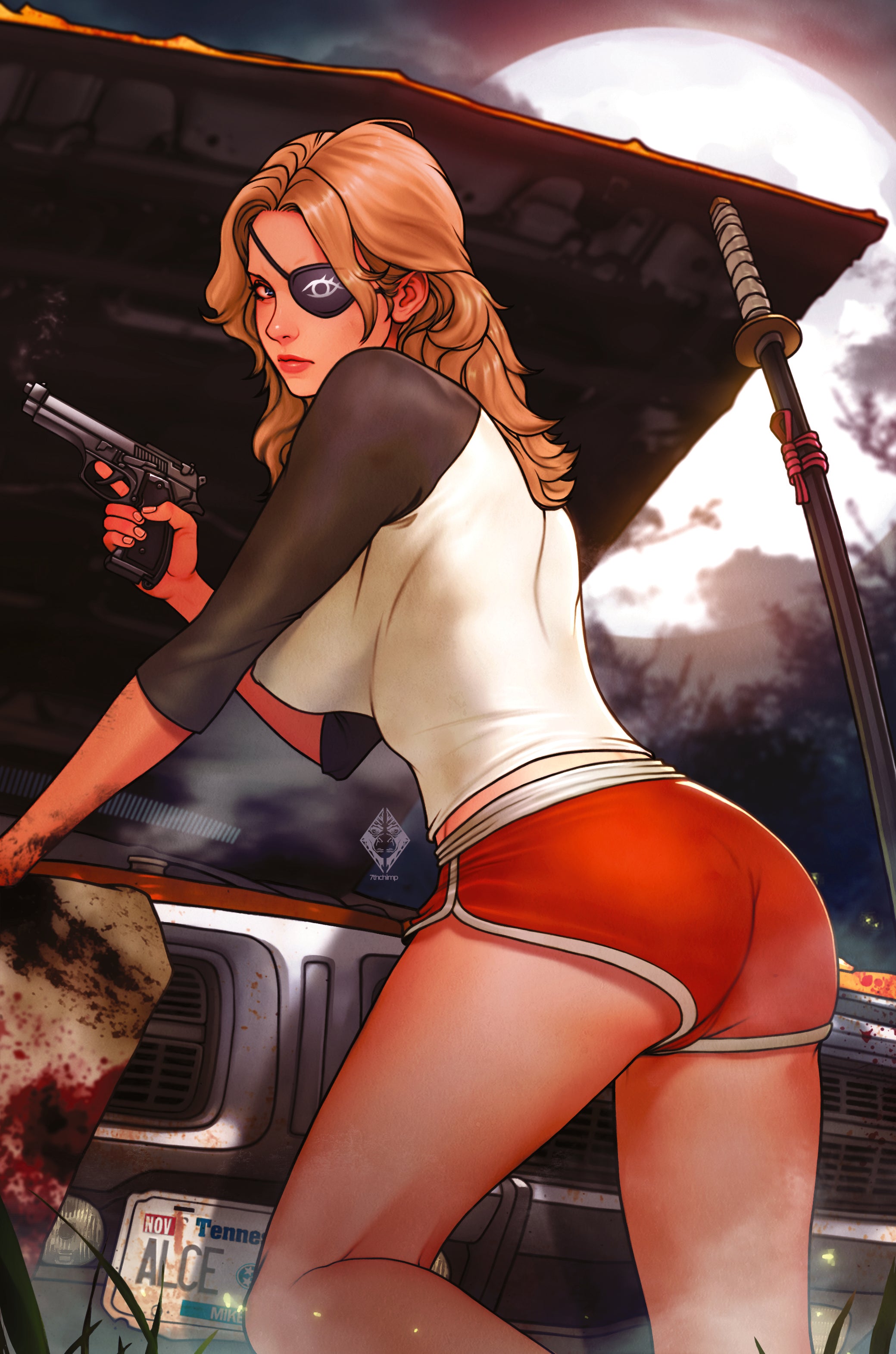 Final Girl Next Door #2 (Cover F METAL - Dave Gonzales)