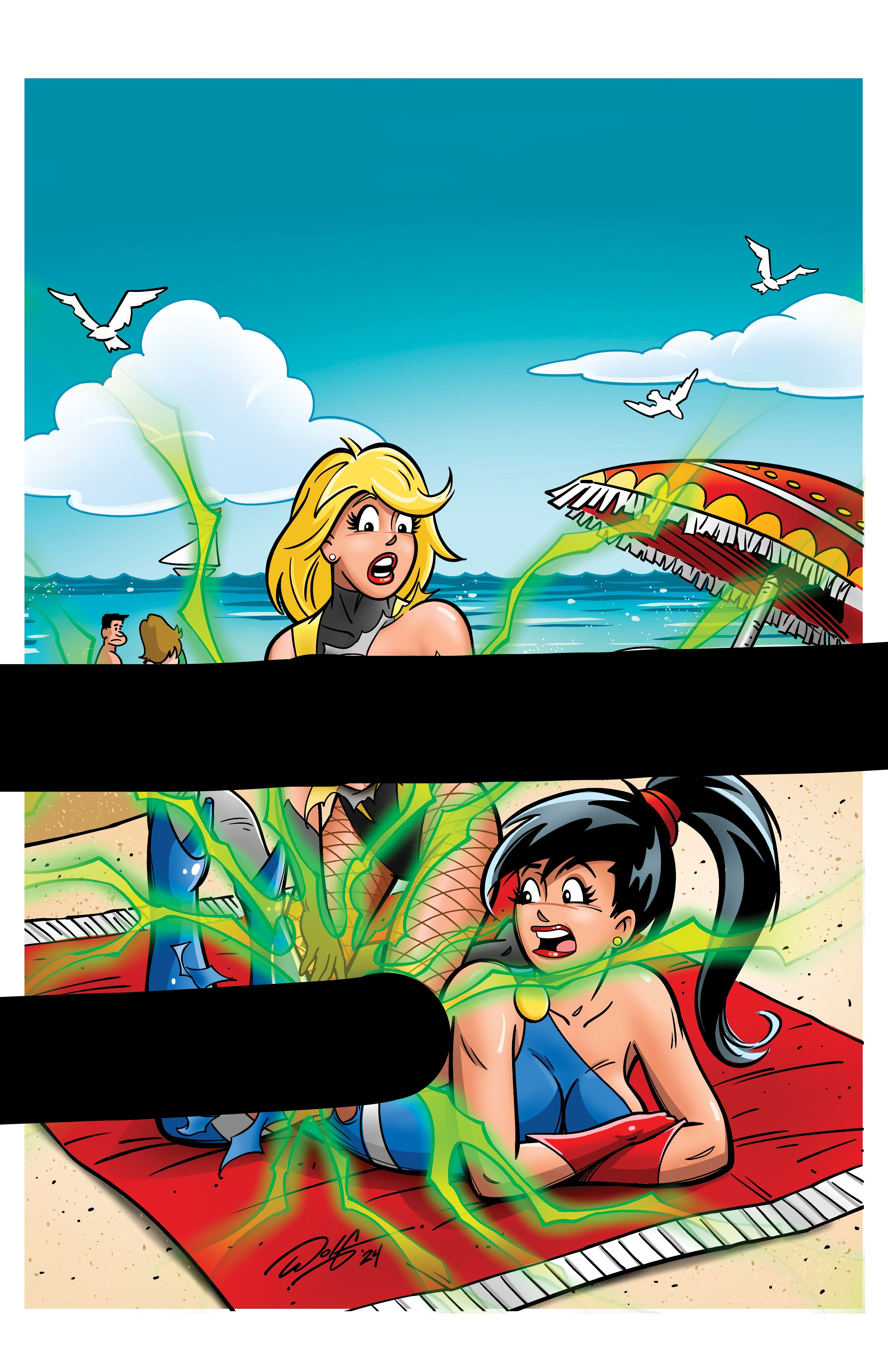 Bombshell and Atomica #2 (Cover F METAL - Chance Wolf)