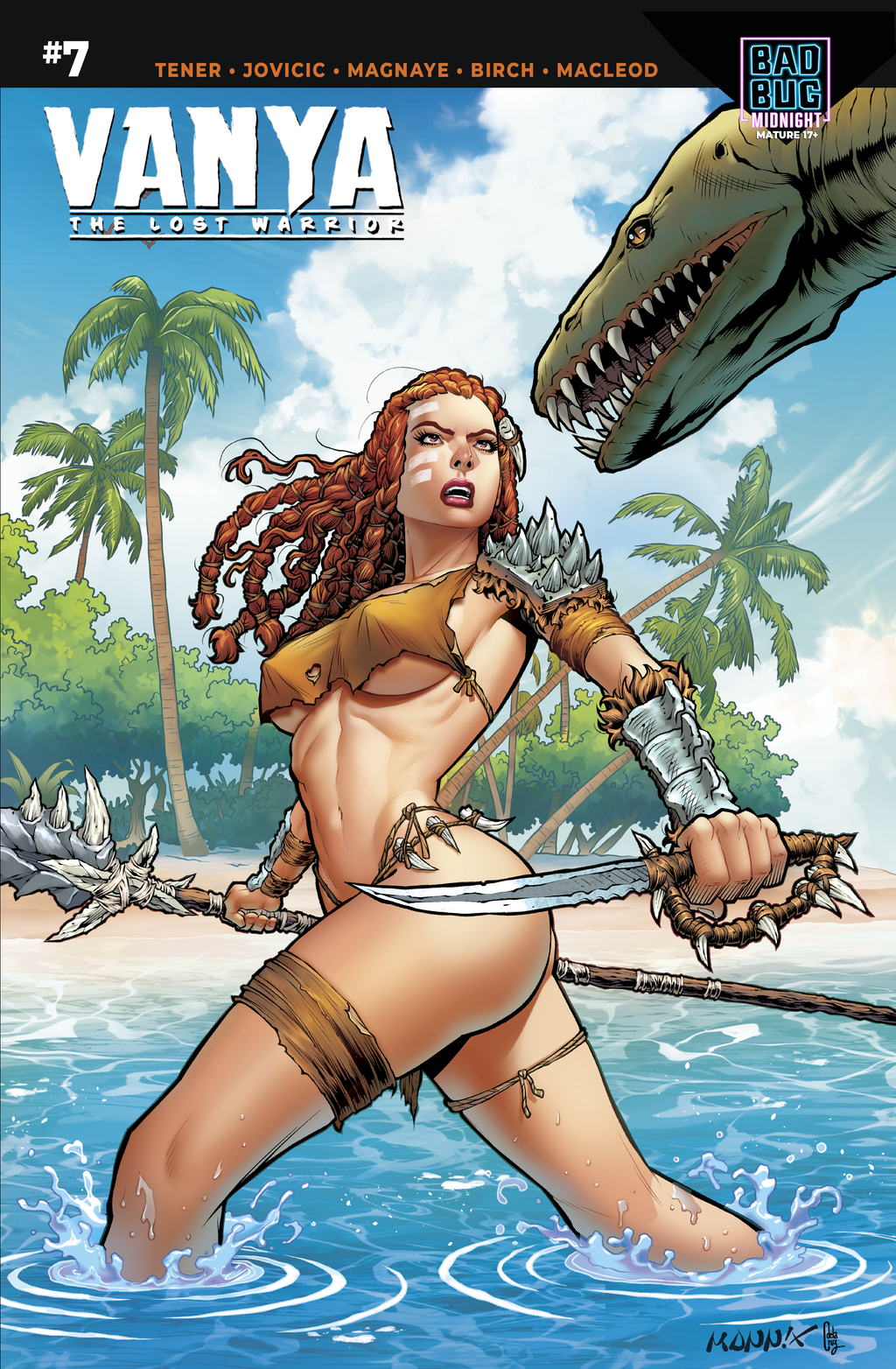 Vanya: The Lost Warrior #7 (Cover F - Mannix Francisco)