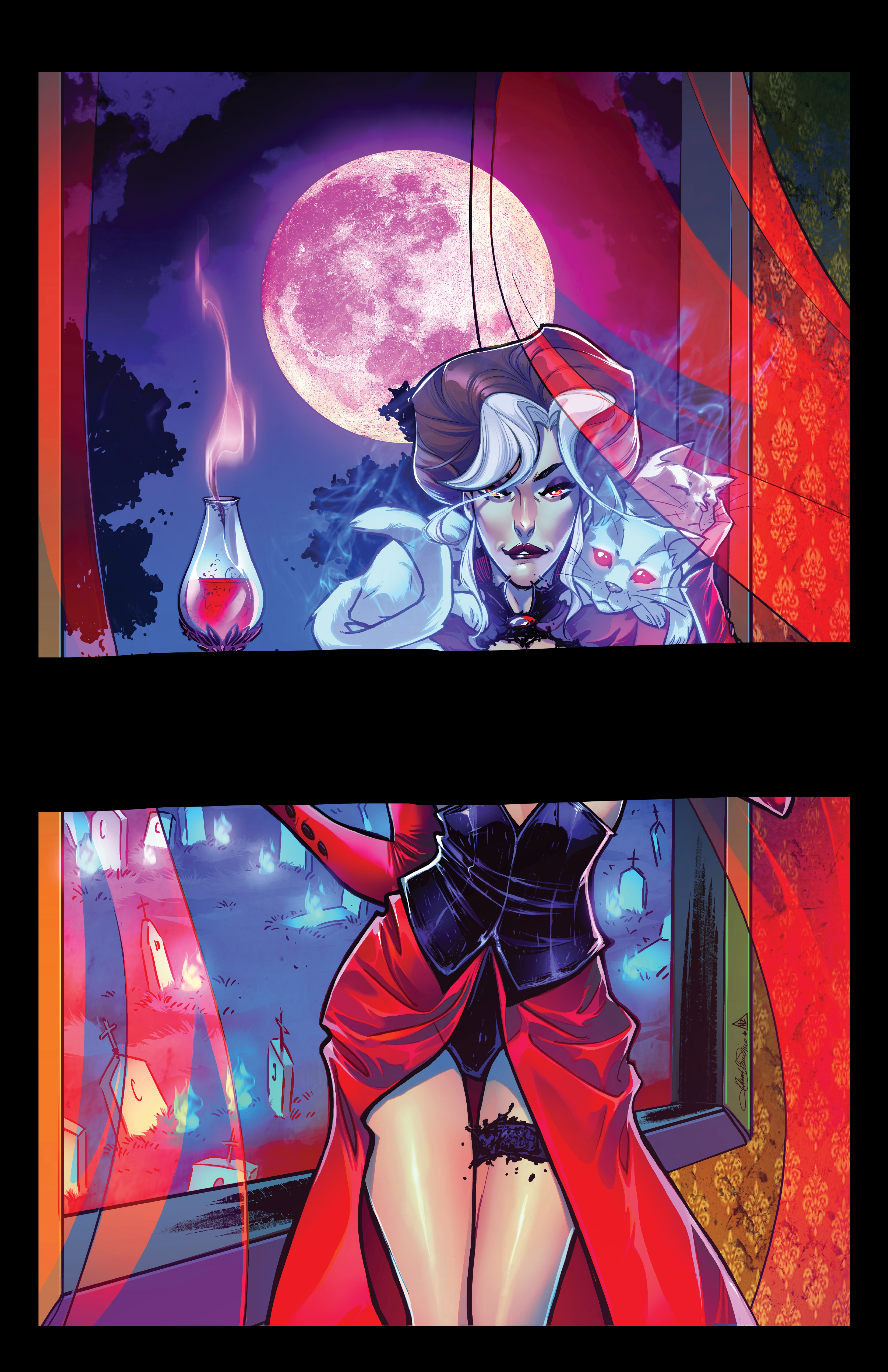 Roseblood Manor #3 11x17 Collection