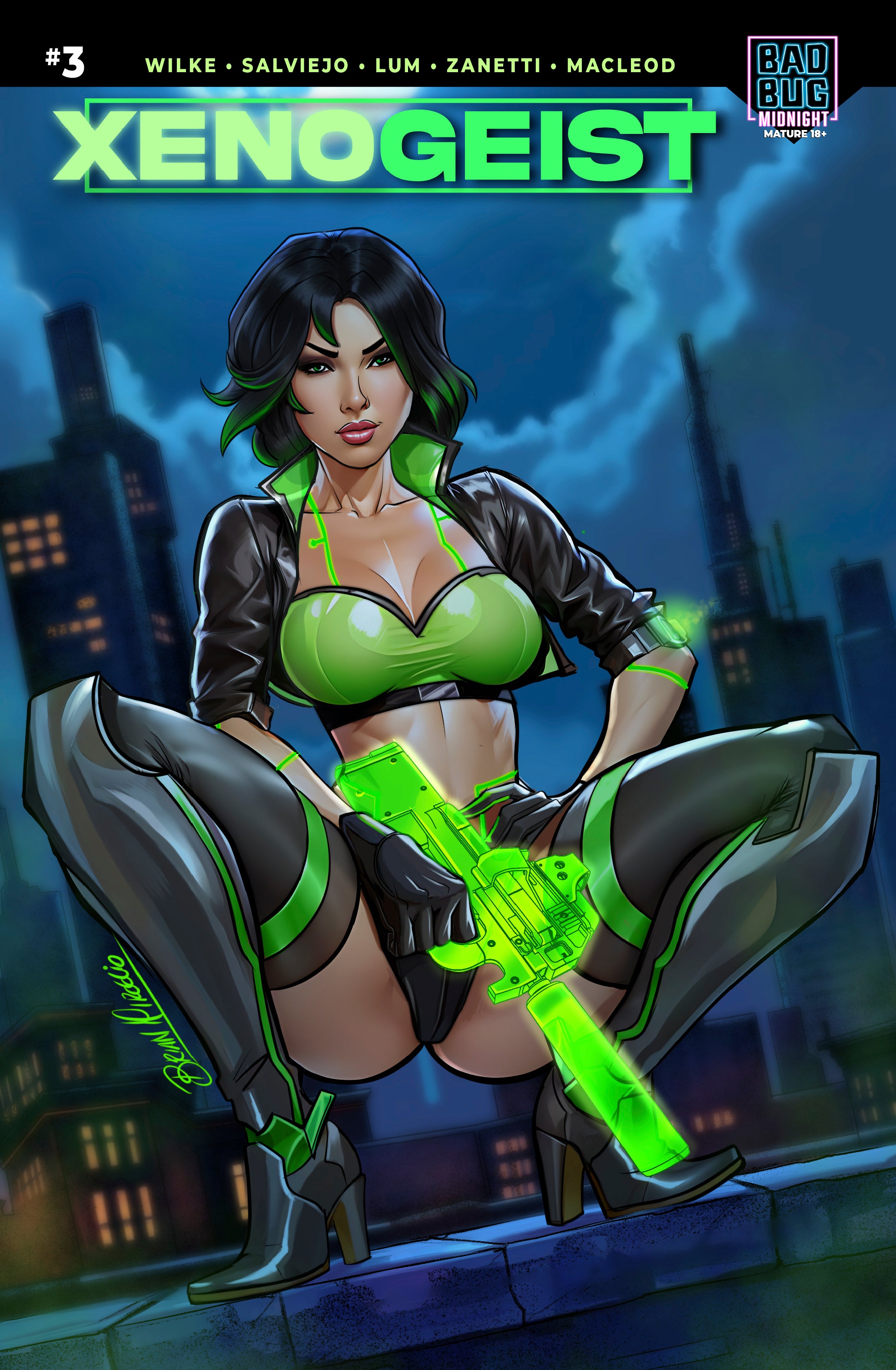 XenoGeist #3 (Cover G - Brian Miroglio)