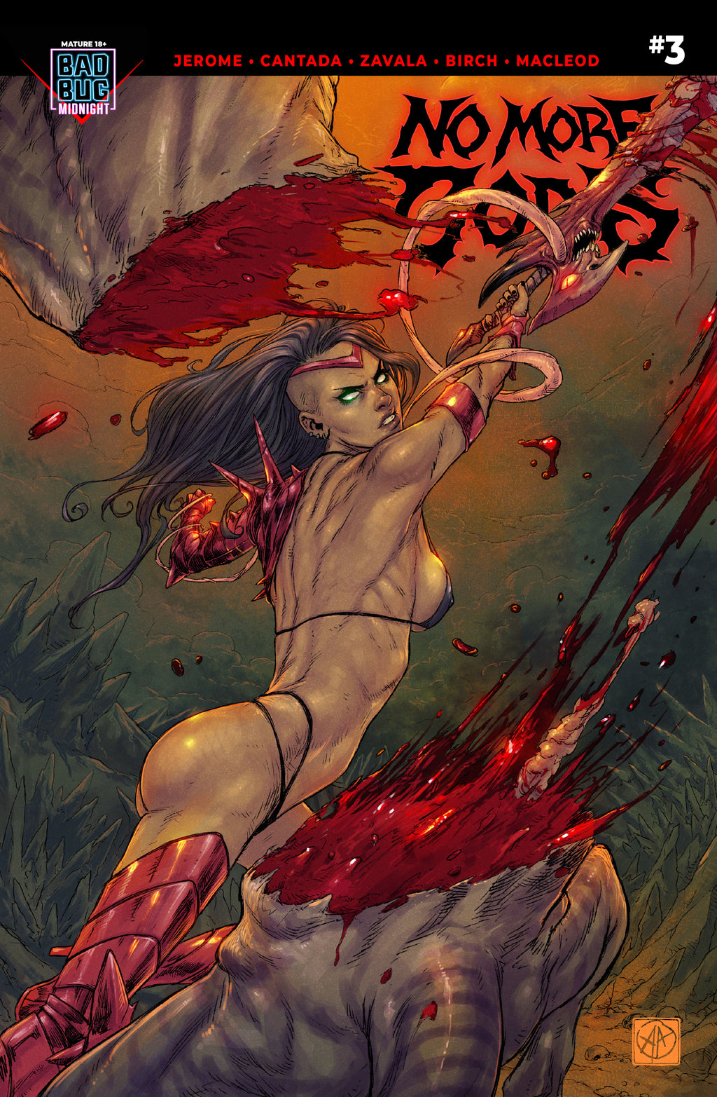 No More Gods #3 (Cover H - Alessandro Amoruso)