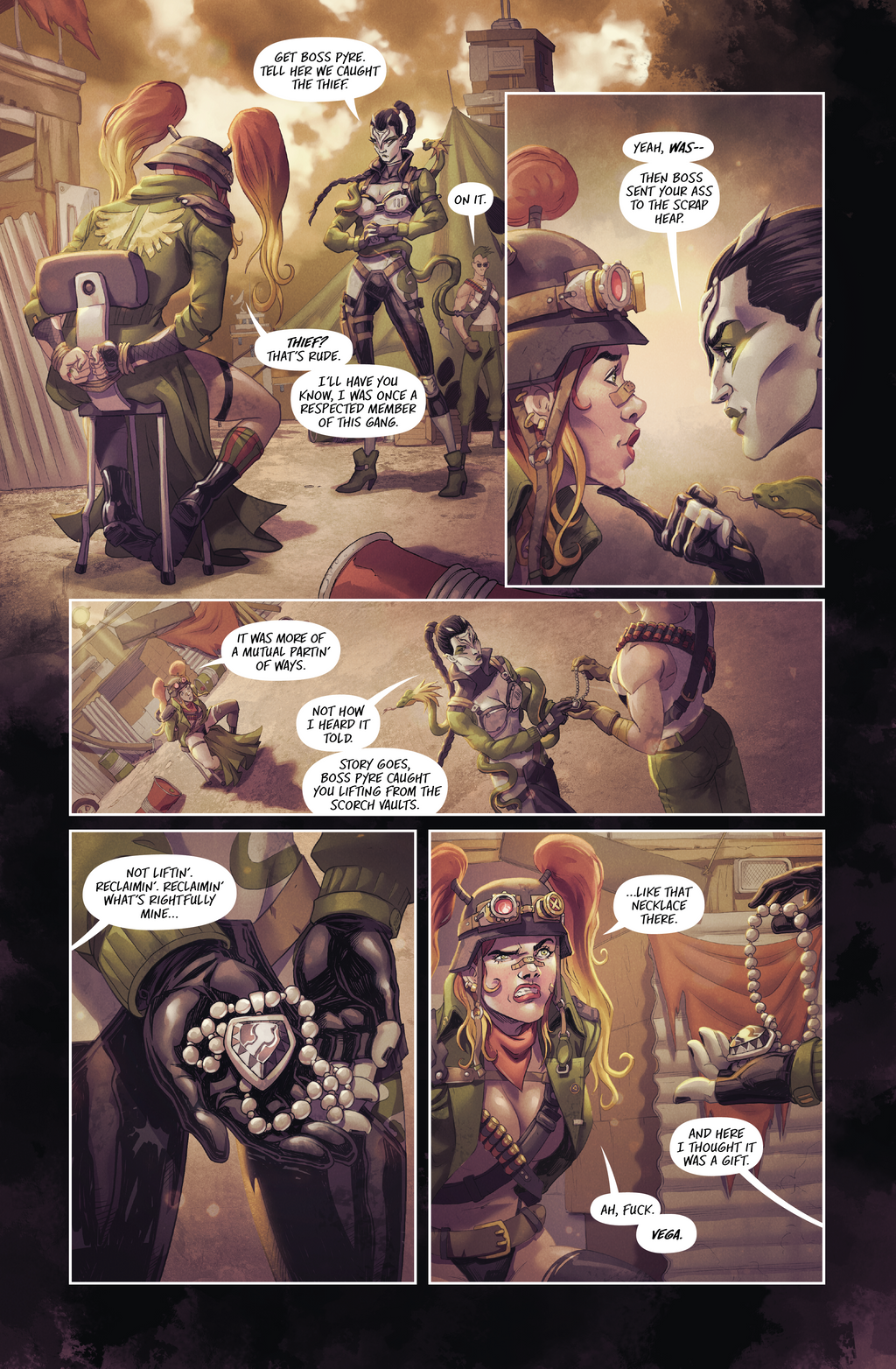 Junk World #1 (Cover B Mild - Luca Strati)