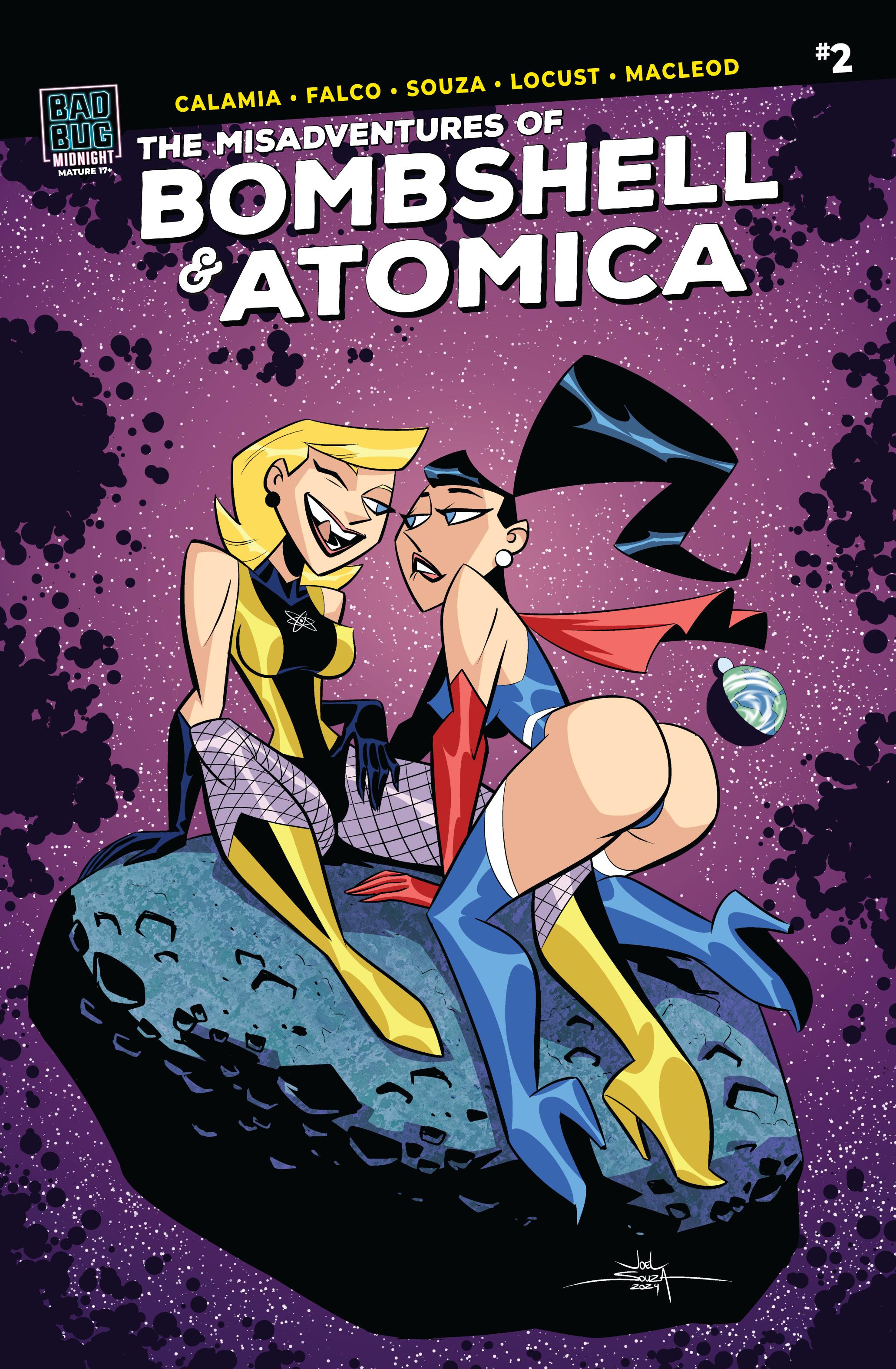 Bombshell and Atomica #2 (Cover A Mild - Joel Souza)