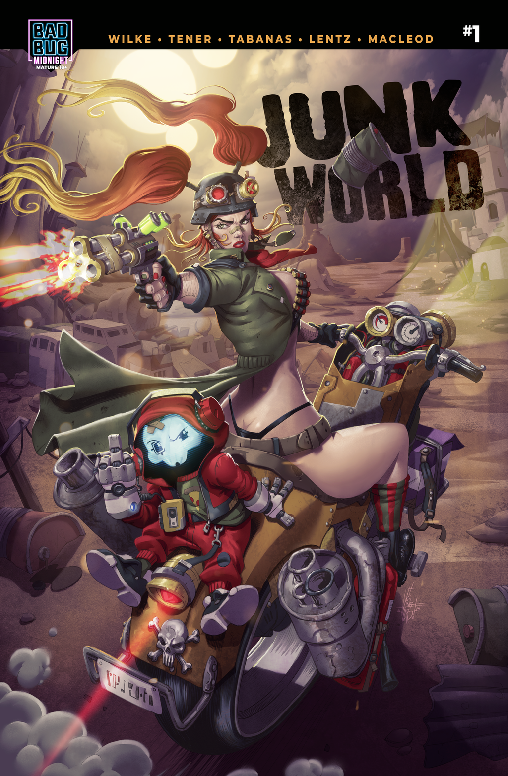 Junk World #1 (Cover A Mild - Vinz el Tabanas)