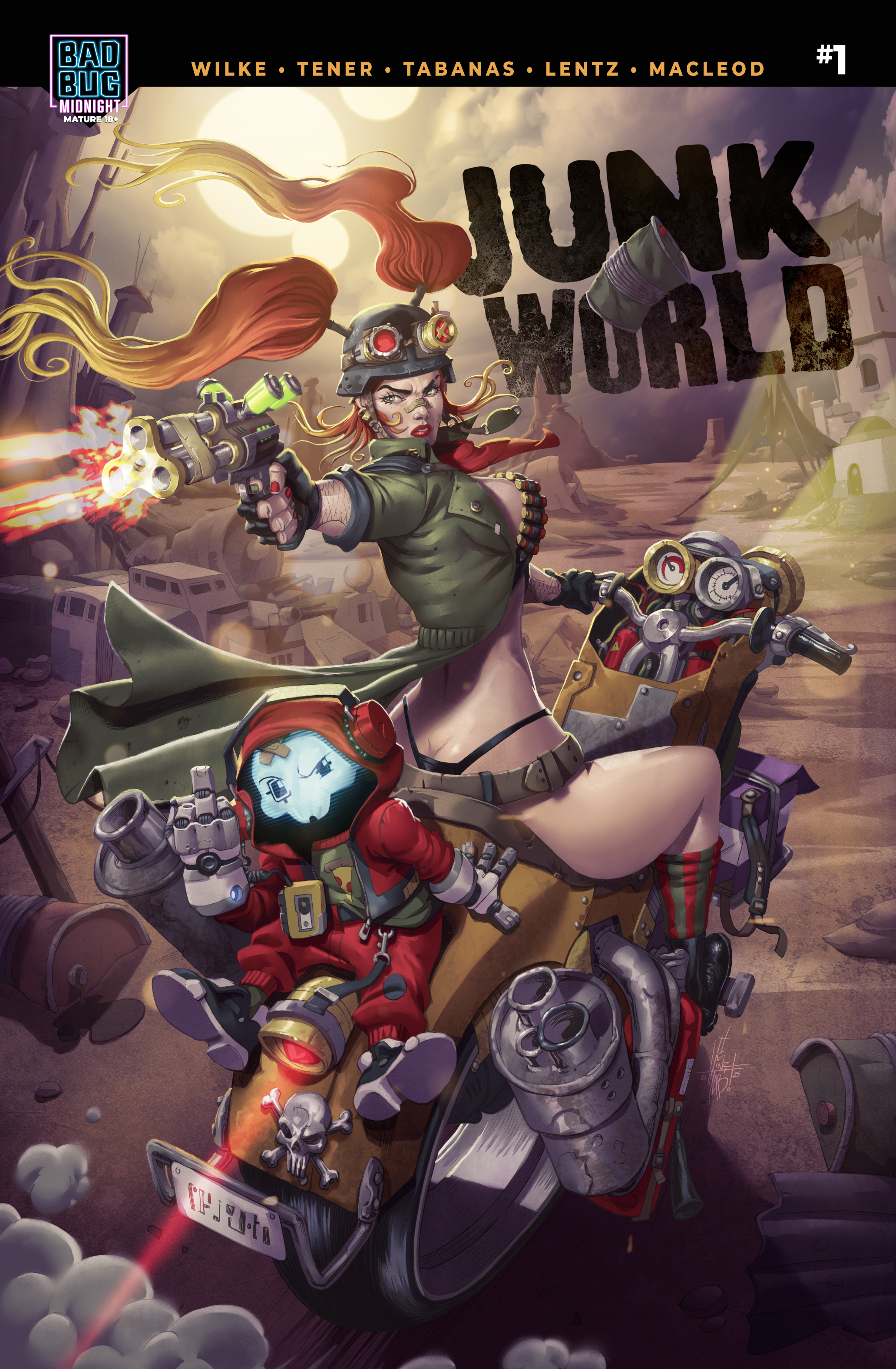 Junk World #1 (Cover A Mild - Vinz el Tabanas)