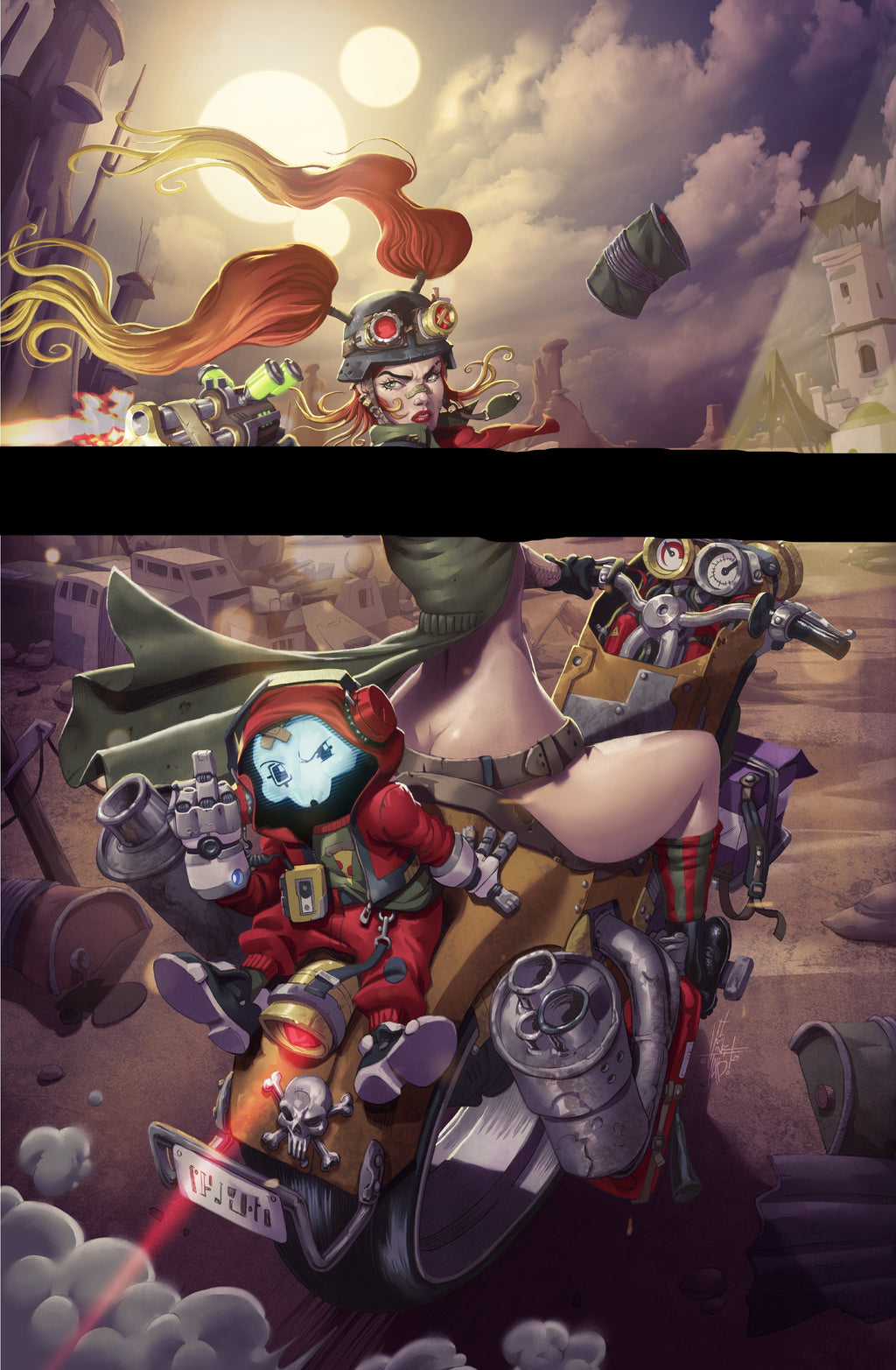 Junk World #1 (Cover A Hot - Vinz el Tabanas)