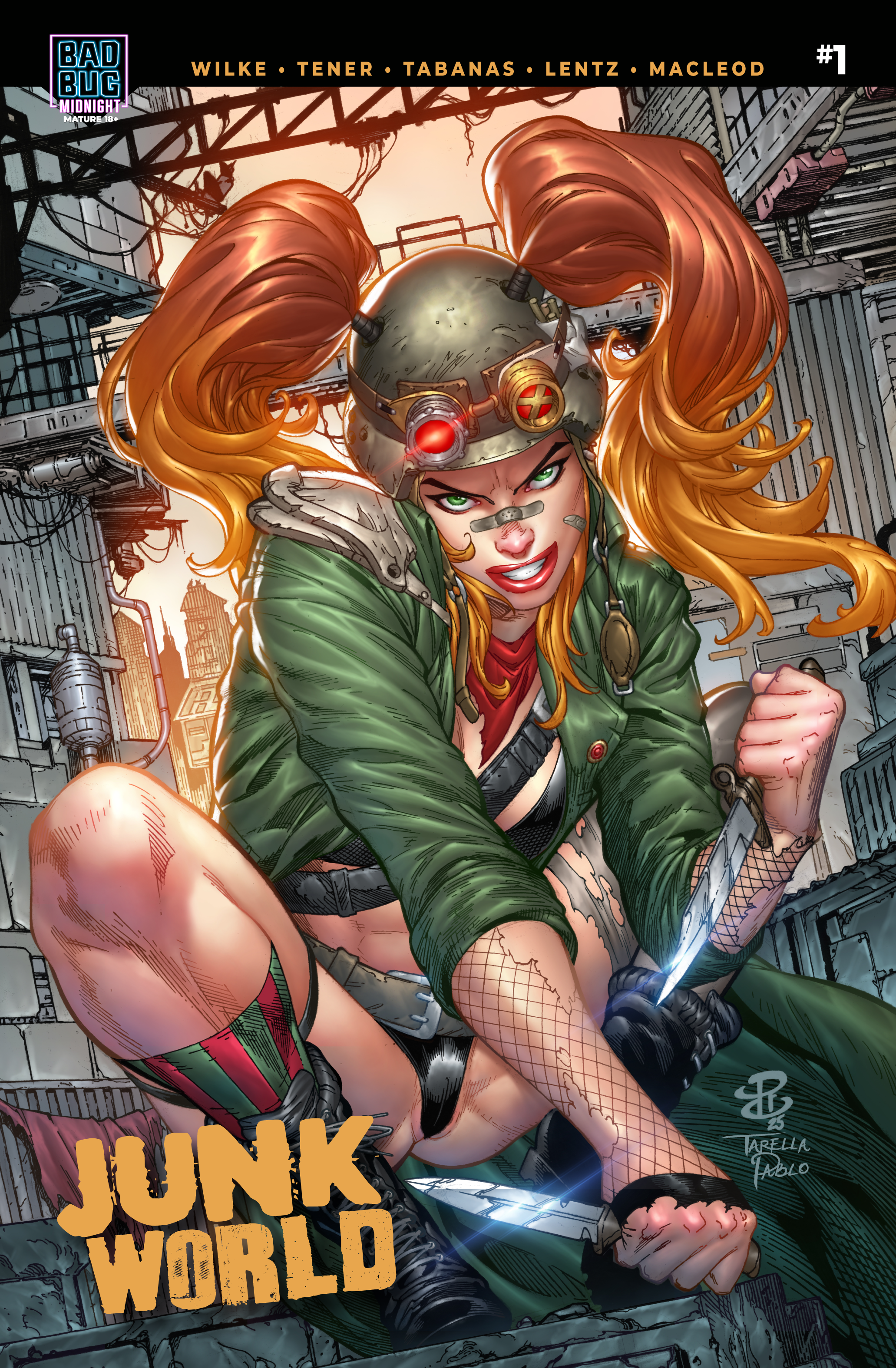 Junk World #1 (Cover E Mild- (Renato Camilo)