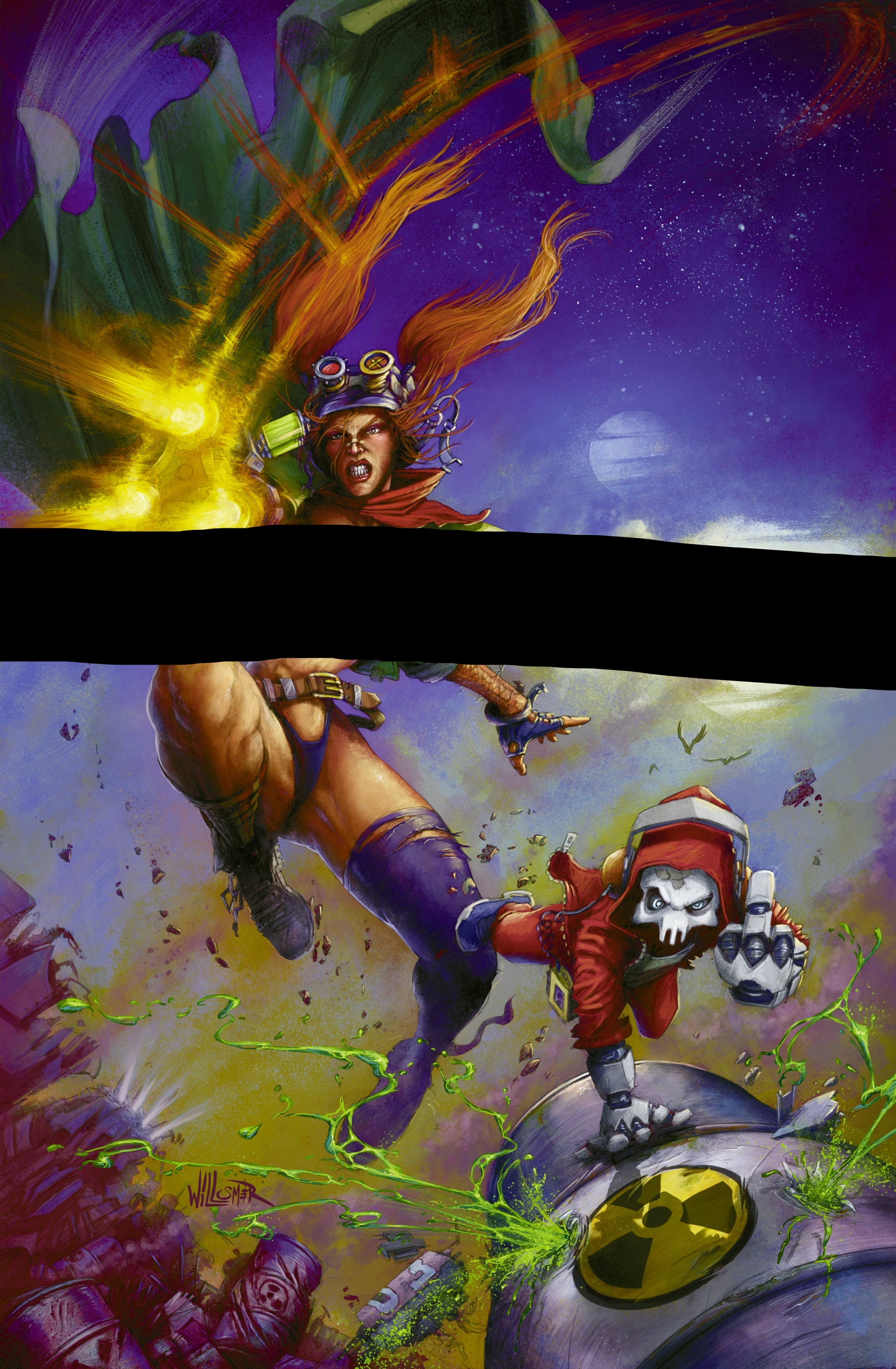 Junk World #1 (Cover F Hot- (Toby Willsmer)