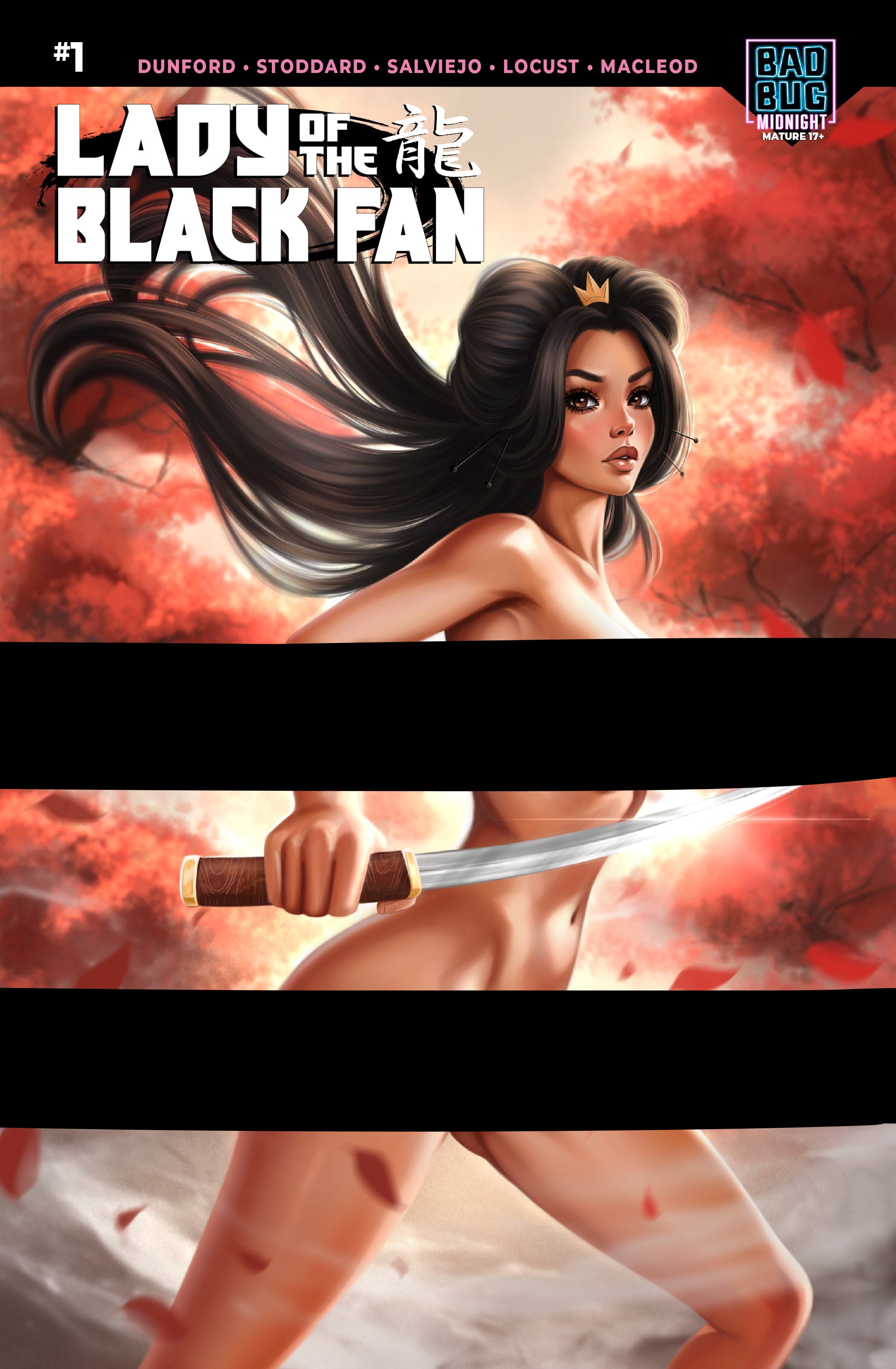 Lady of the Black Fan #1 (Cover D Hot - Karina Belous)