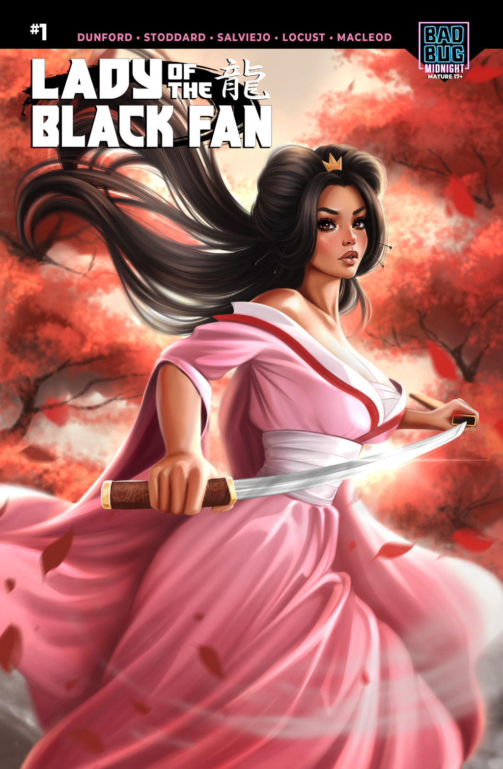 Lady of the Black Fan #1 (Cover D Mild - Karina Belous)