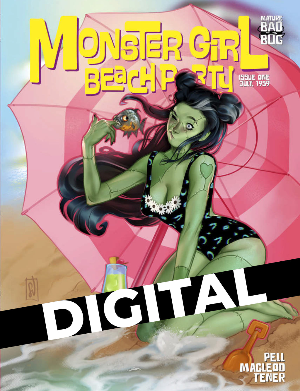 Monster Girl Beach Party #1 (DIGITAL DELUXE)