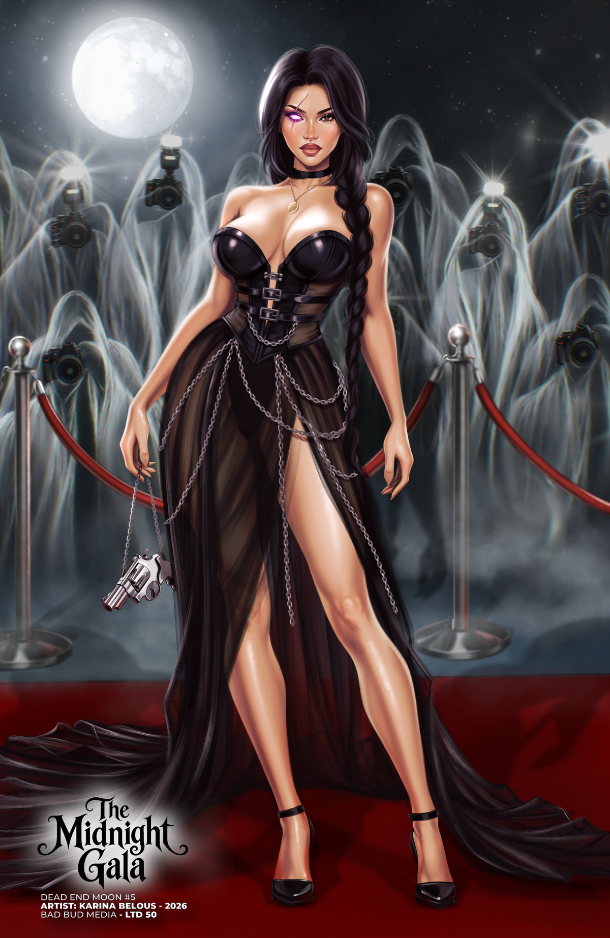DEAD END MOON #5 Midnight Gala Variant Cover Set (Karina Belous) PREORDER (Est. Ship: Nov 2026)