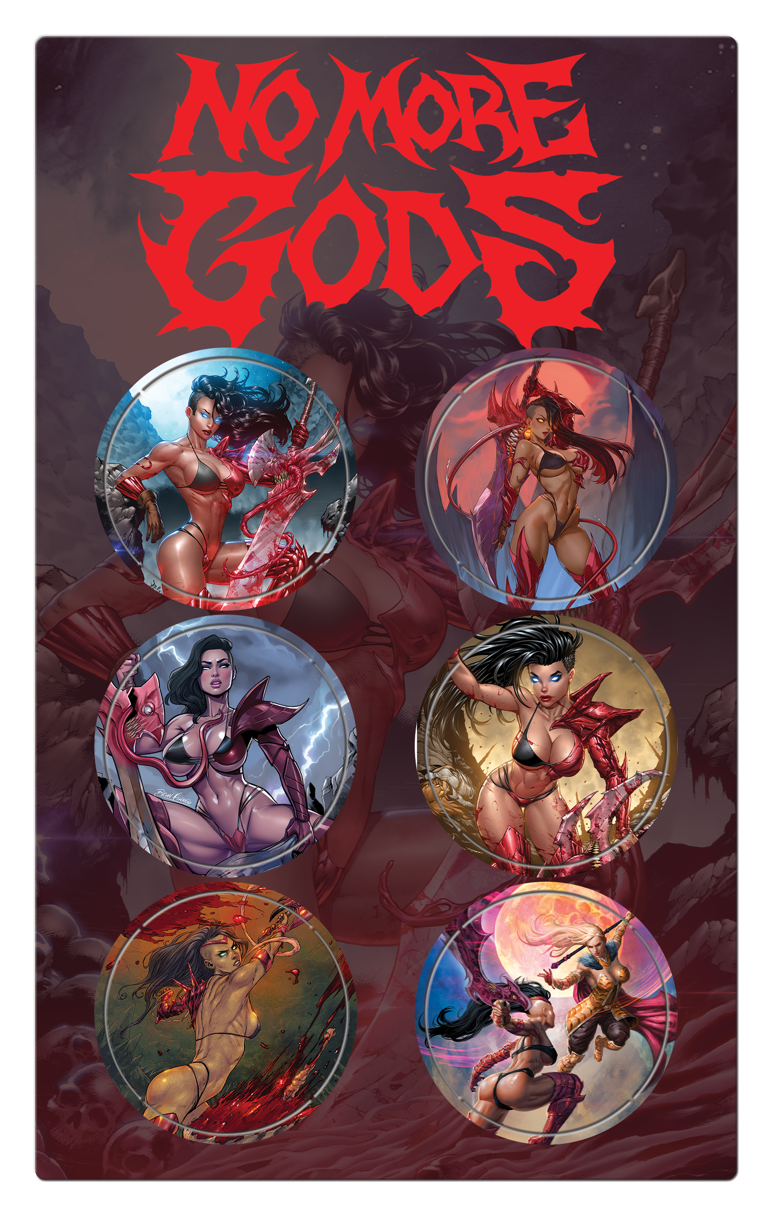 No More Gods POGS