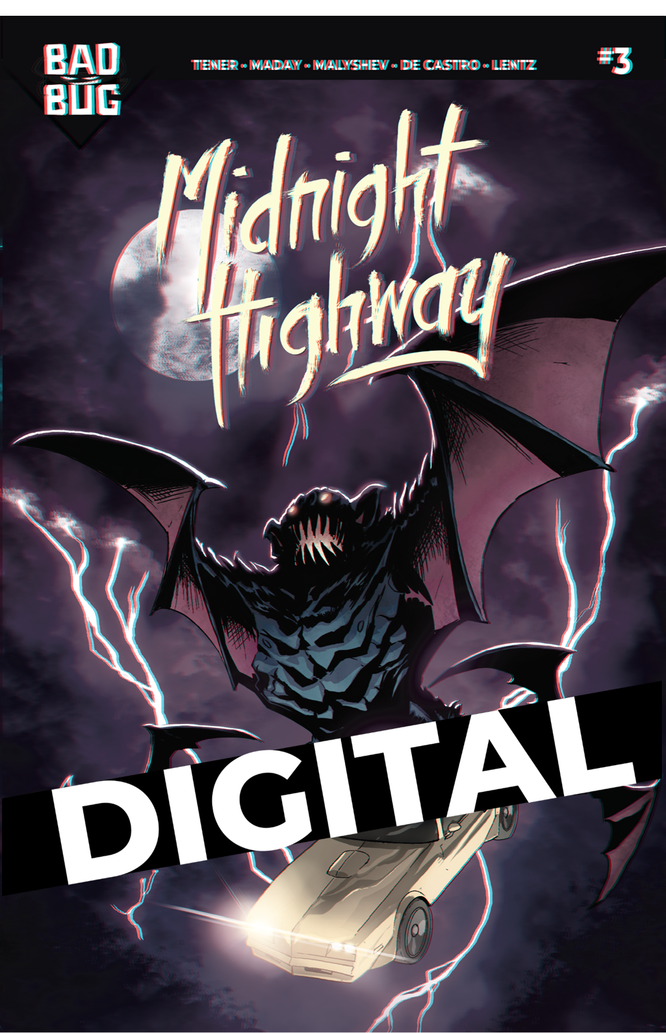 Midnight Highway #3 (DIGITAL - 3D)