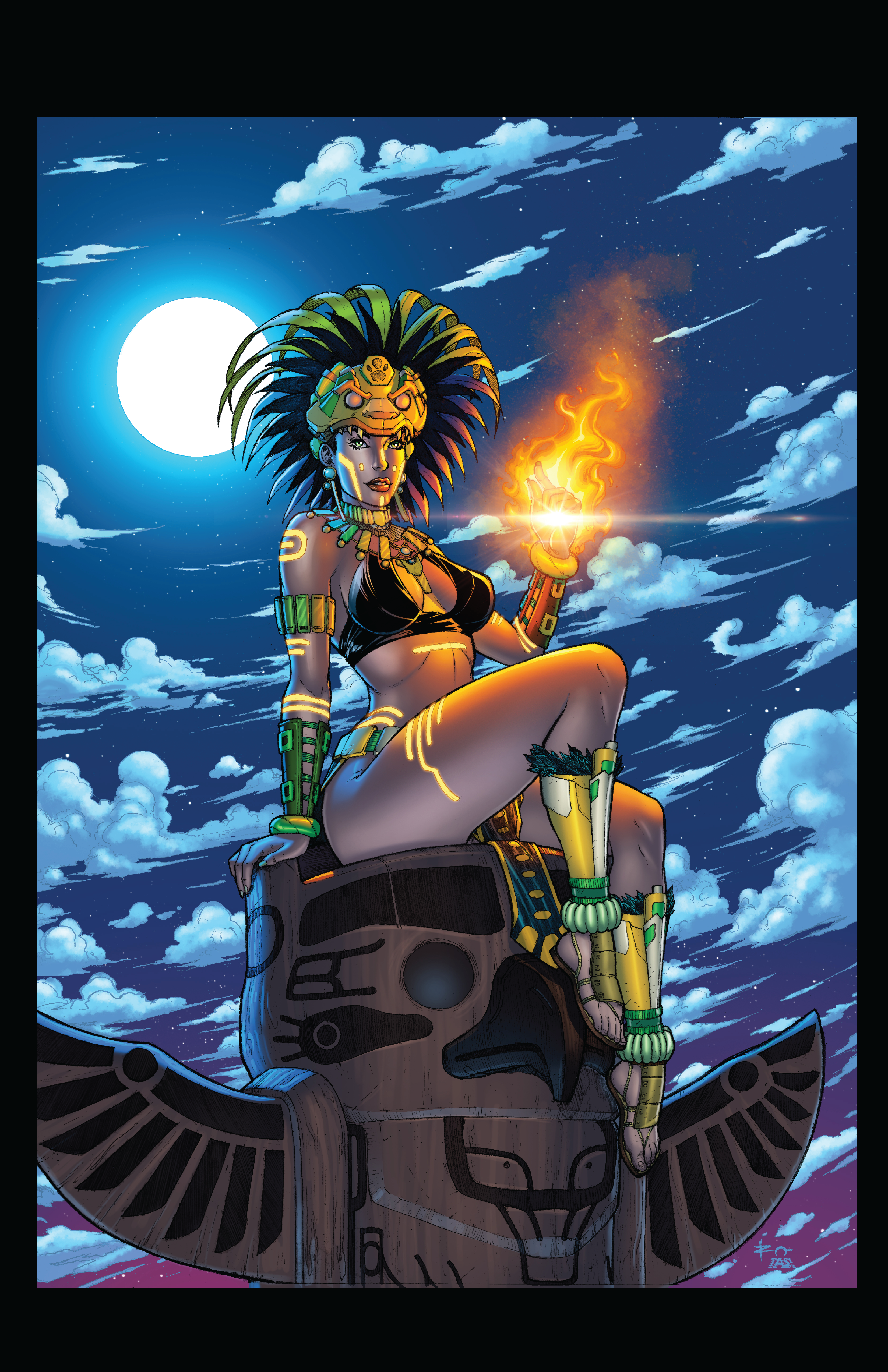 Astrowitch #1 11x17 Collection