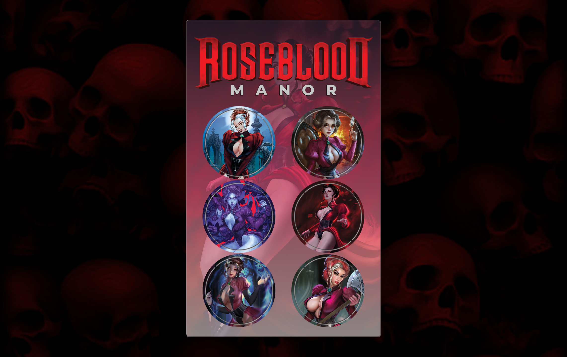 Roseblood Manor #6 POGS