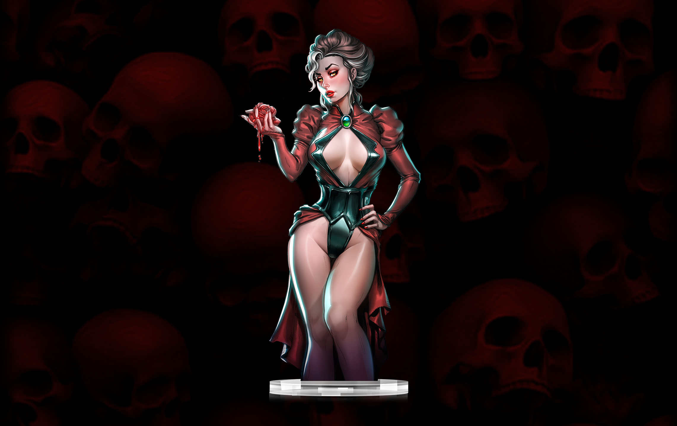Roseblood Manor Acrylic Standee