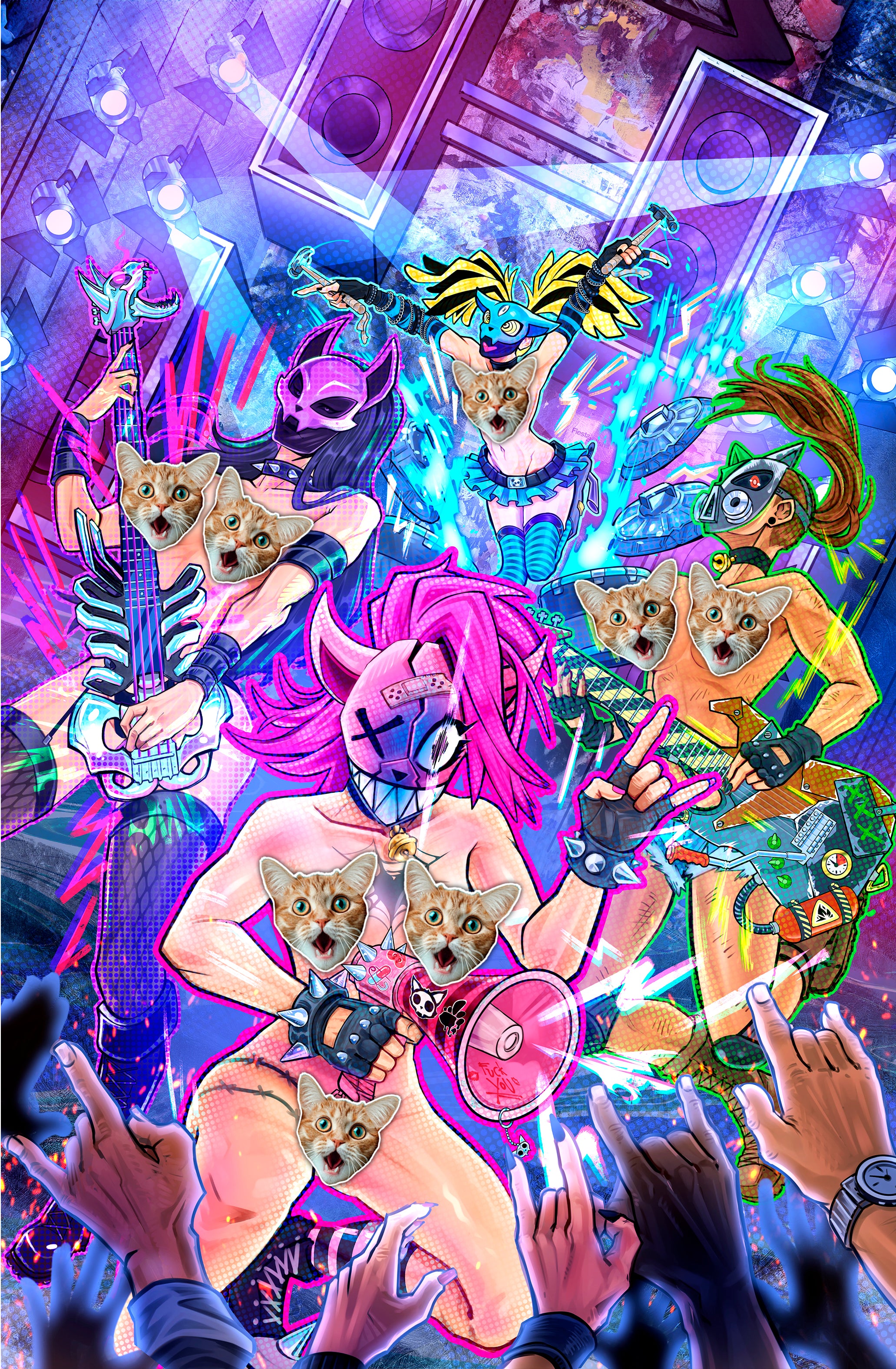 Bad Pussy #1 (Cover F Hot - Ross Martin)