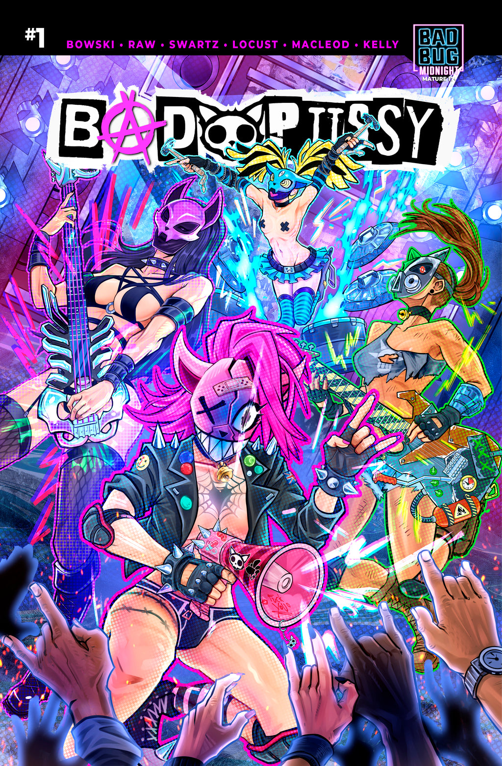 Bad Pussy #1 (Cover F Mild - Ross Martin)