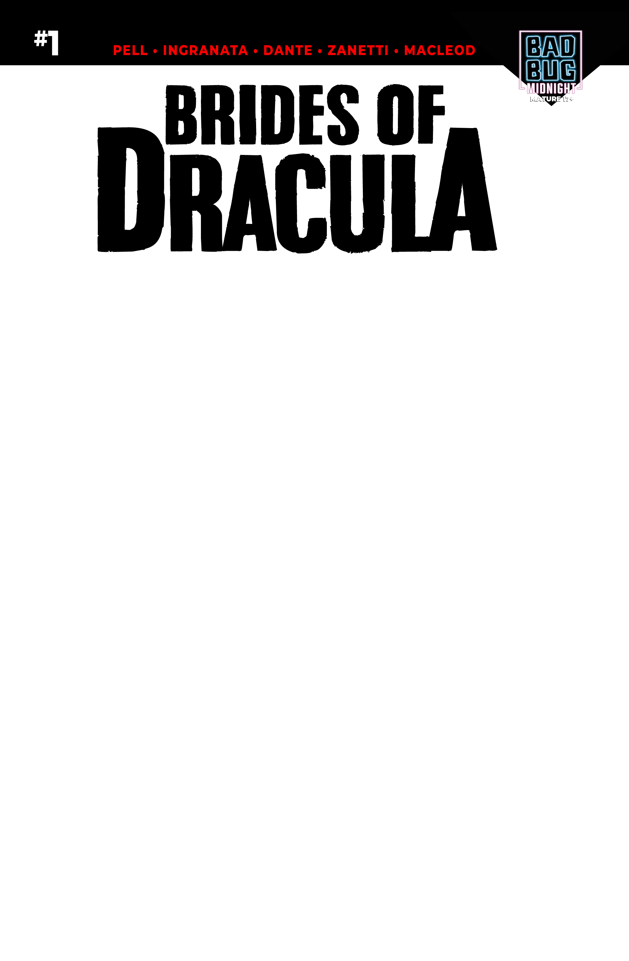 Brides of Dracula #1 (Sketch Cover)