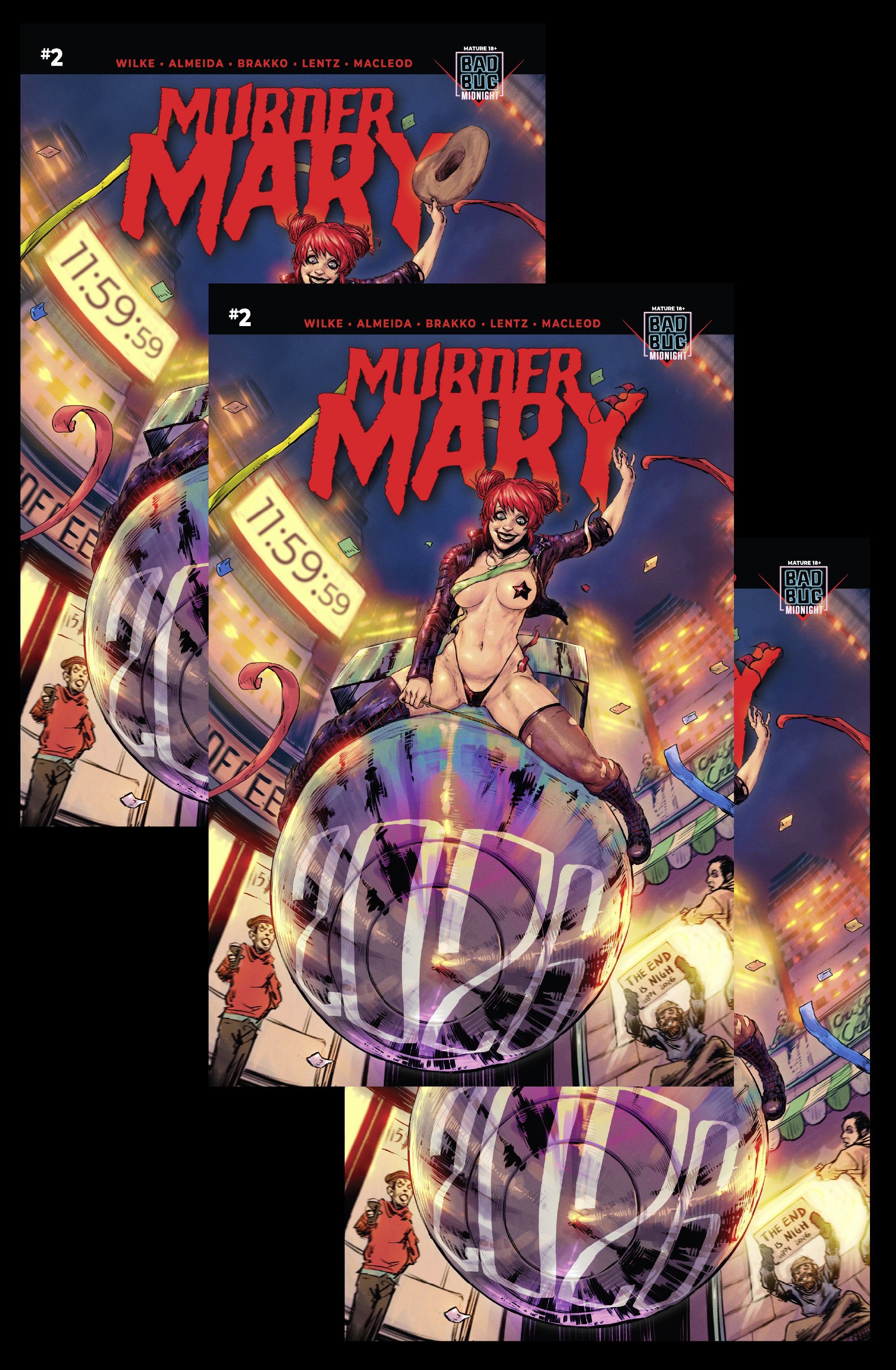 Murder Mary #2 New Years Eve EXCLUSIVE (PRE-ORDER ONLY! ETA 1/25)