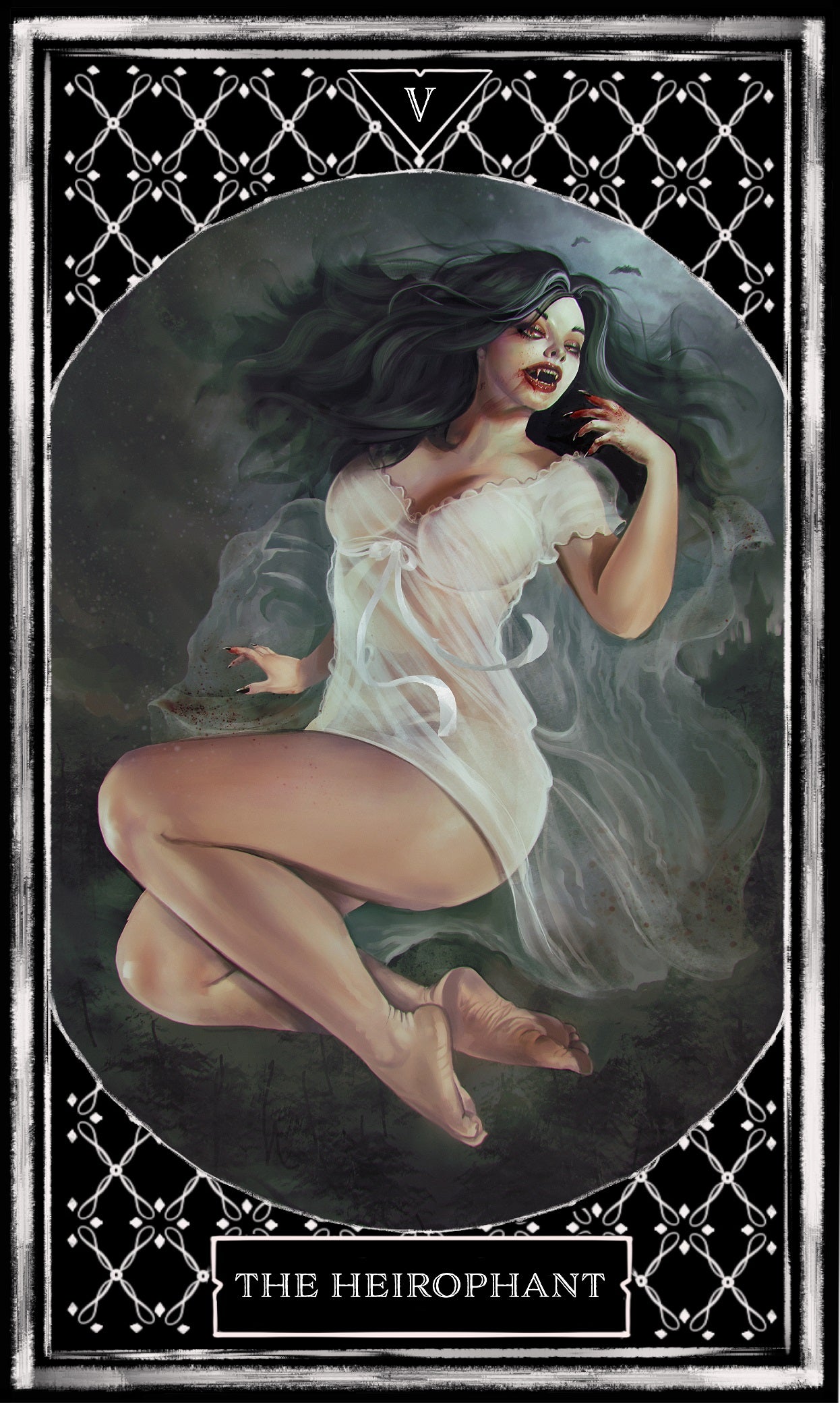 Brides of Dracula Tarot Cards
