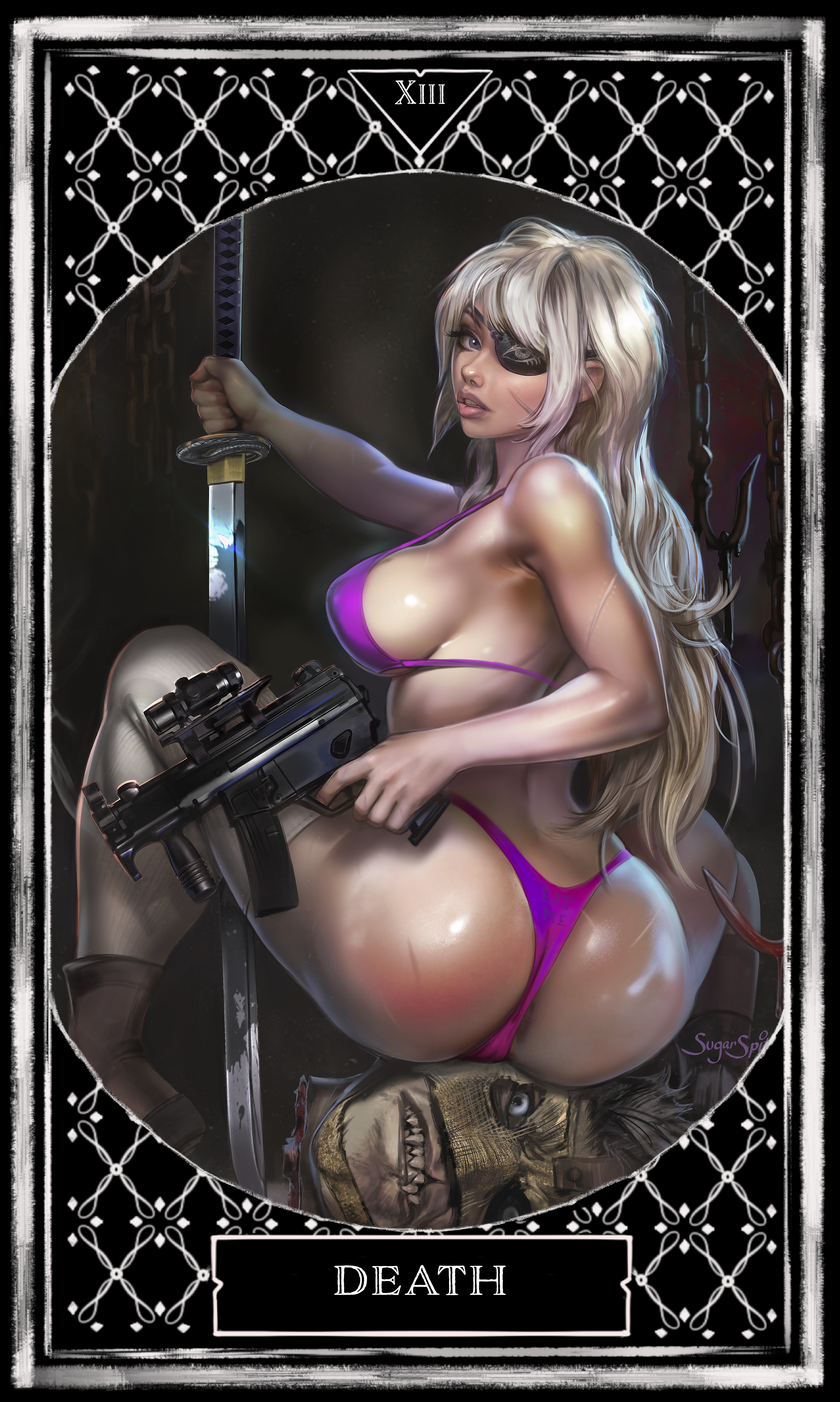 Final Girl Next Door Tarot Cards