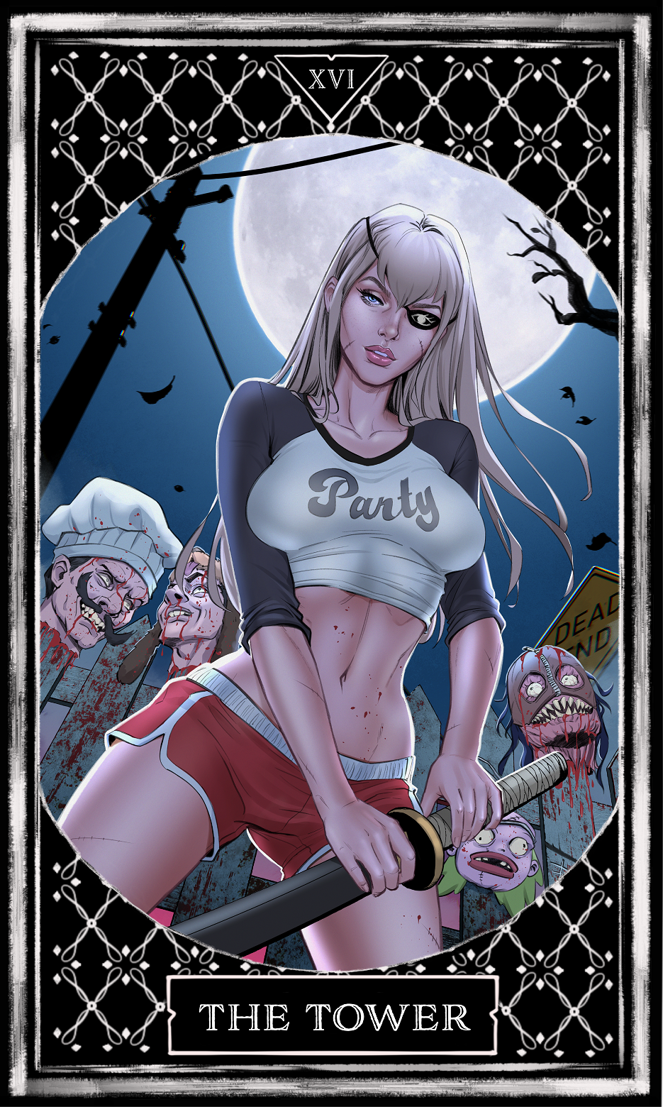 Final Girl Next Door Tarot Cards