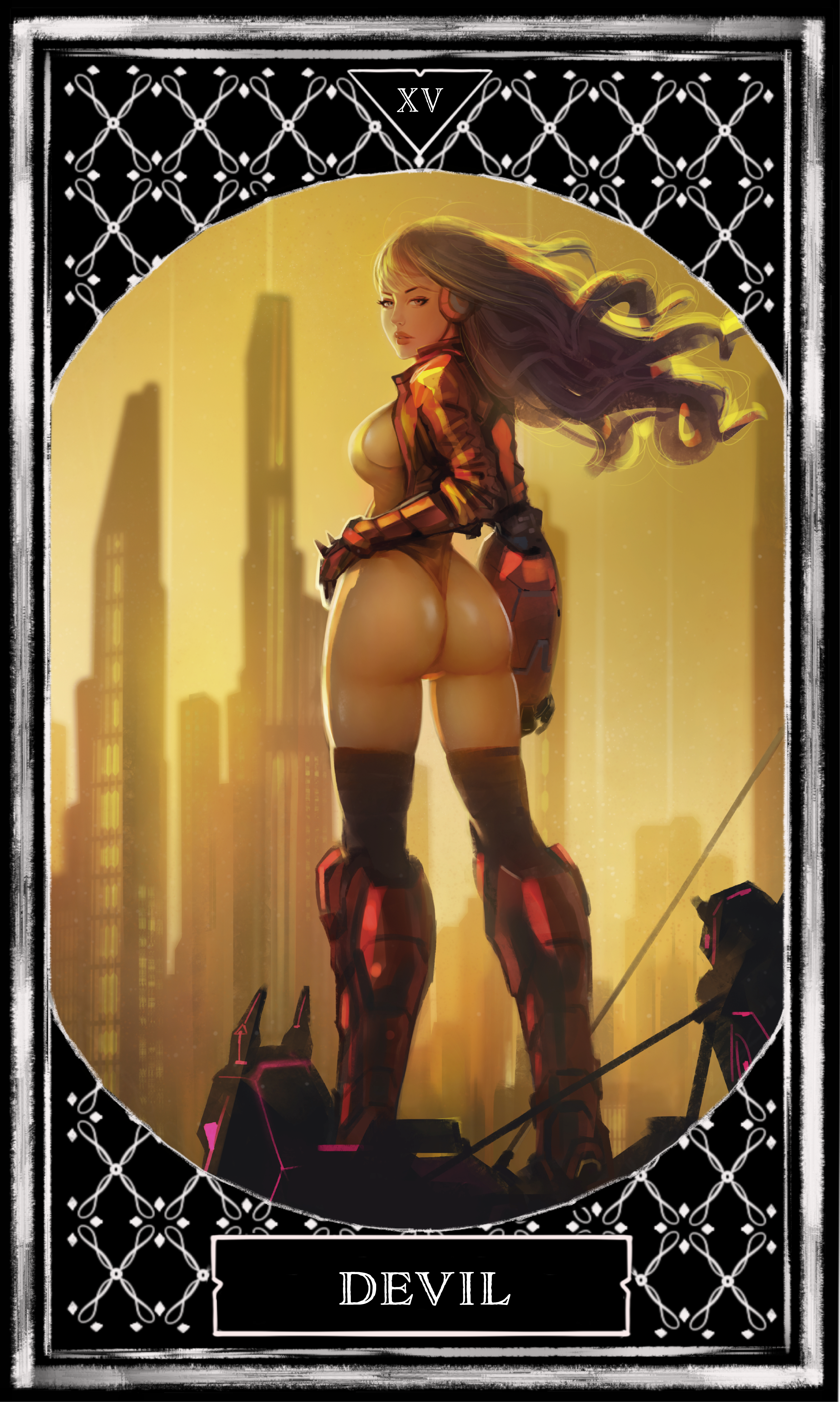 NecroGeist Tarot Card