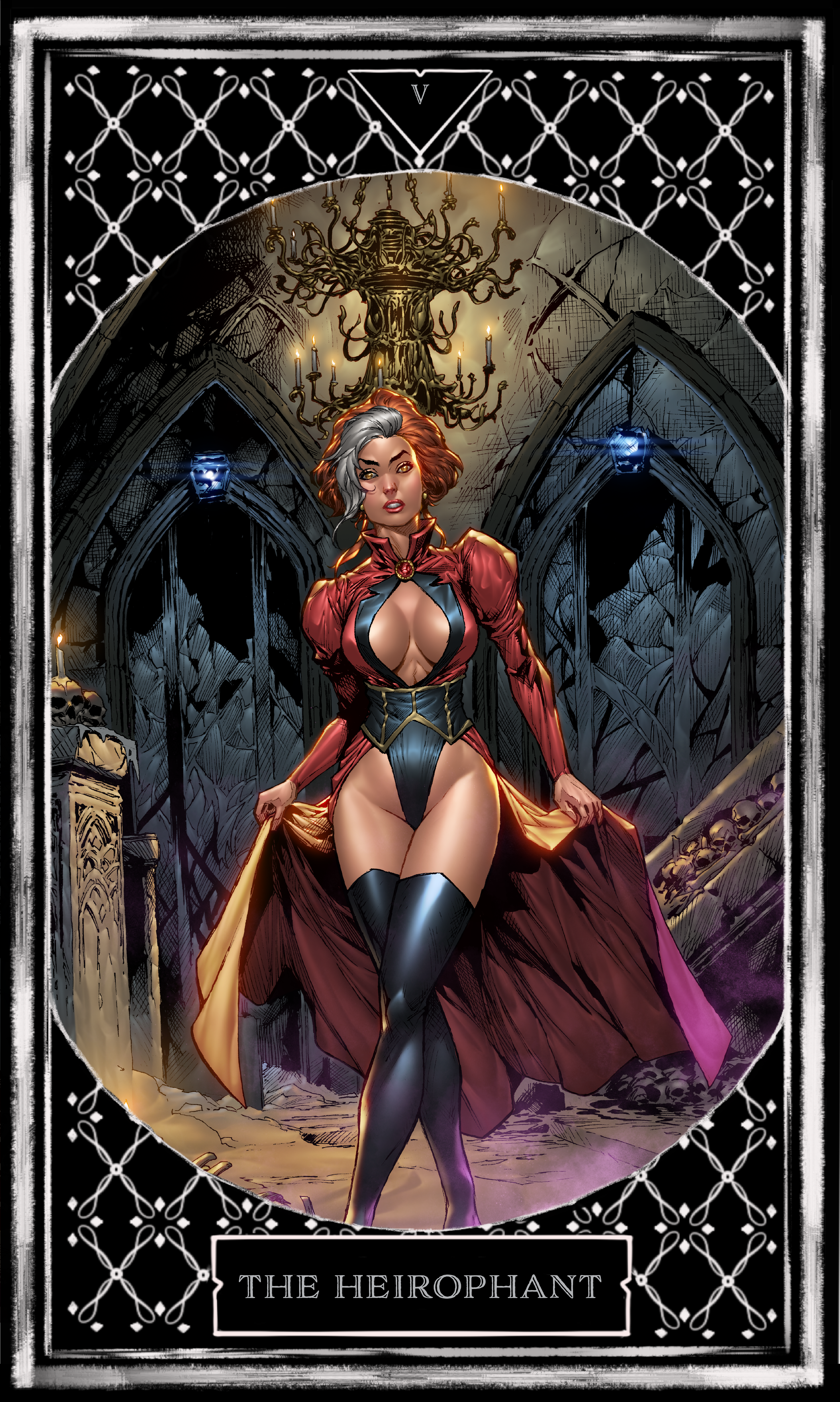 Roseblood Manor Tarot Cards