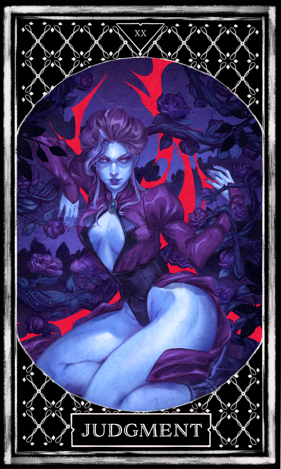 Roseblood Manor Tarot Cards