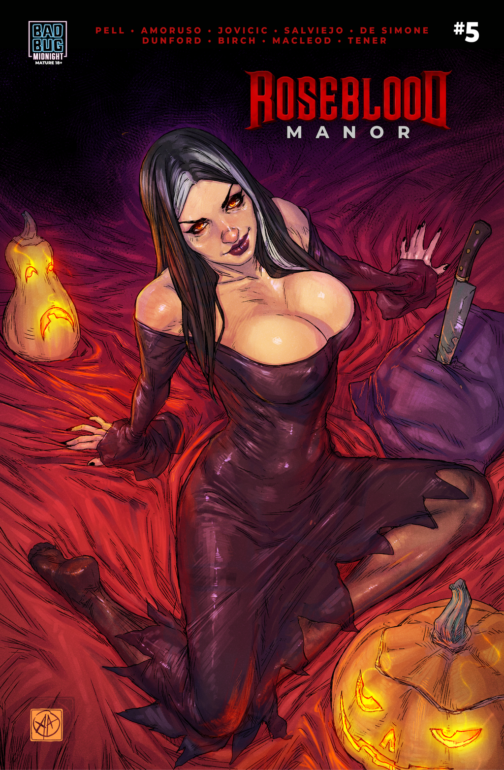 Roseblood Manor #5 (Tribute 3 - Alessandro Amoruso)