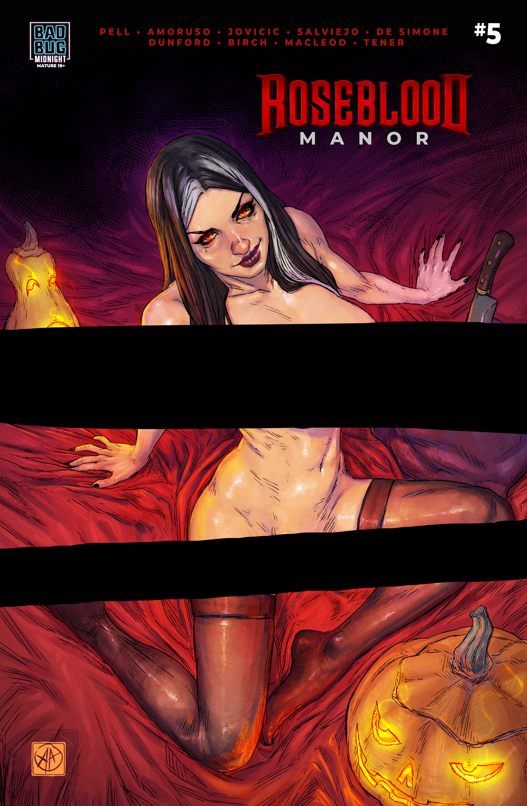 Roseblood Manor #5 (Tribute 4 - Alessandro Amoruso)