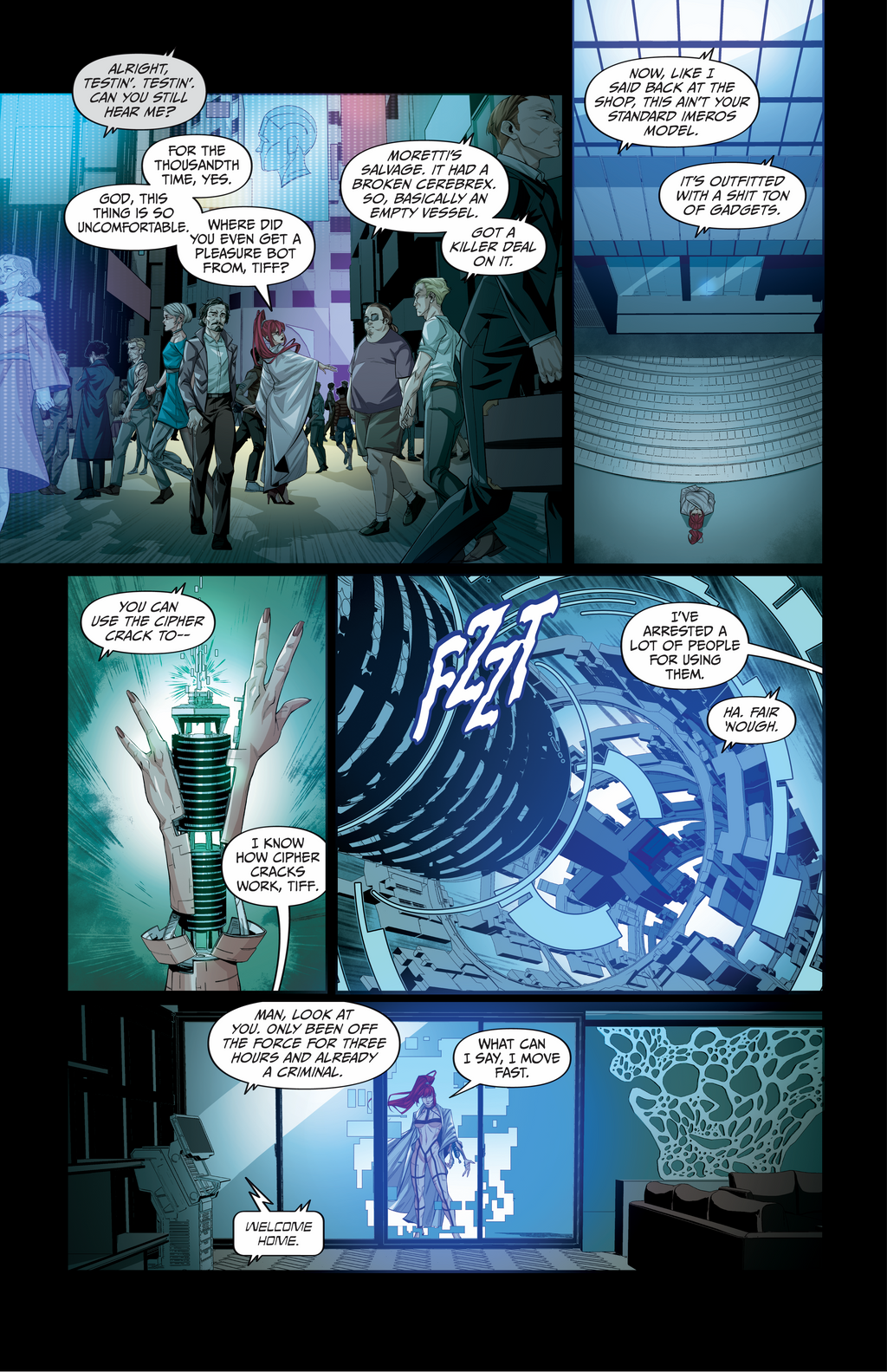 XenoGeist #3 (Cover A - Chaz)