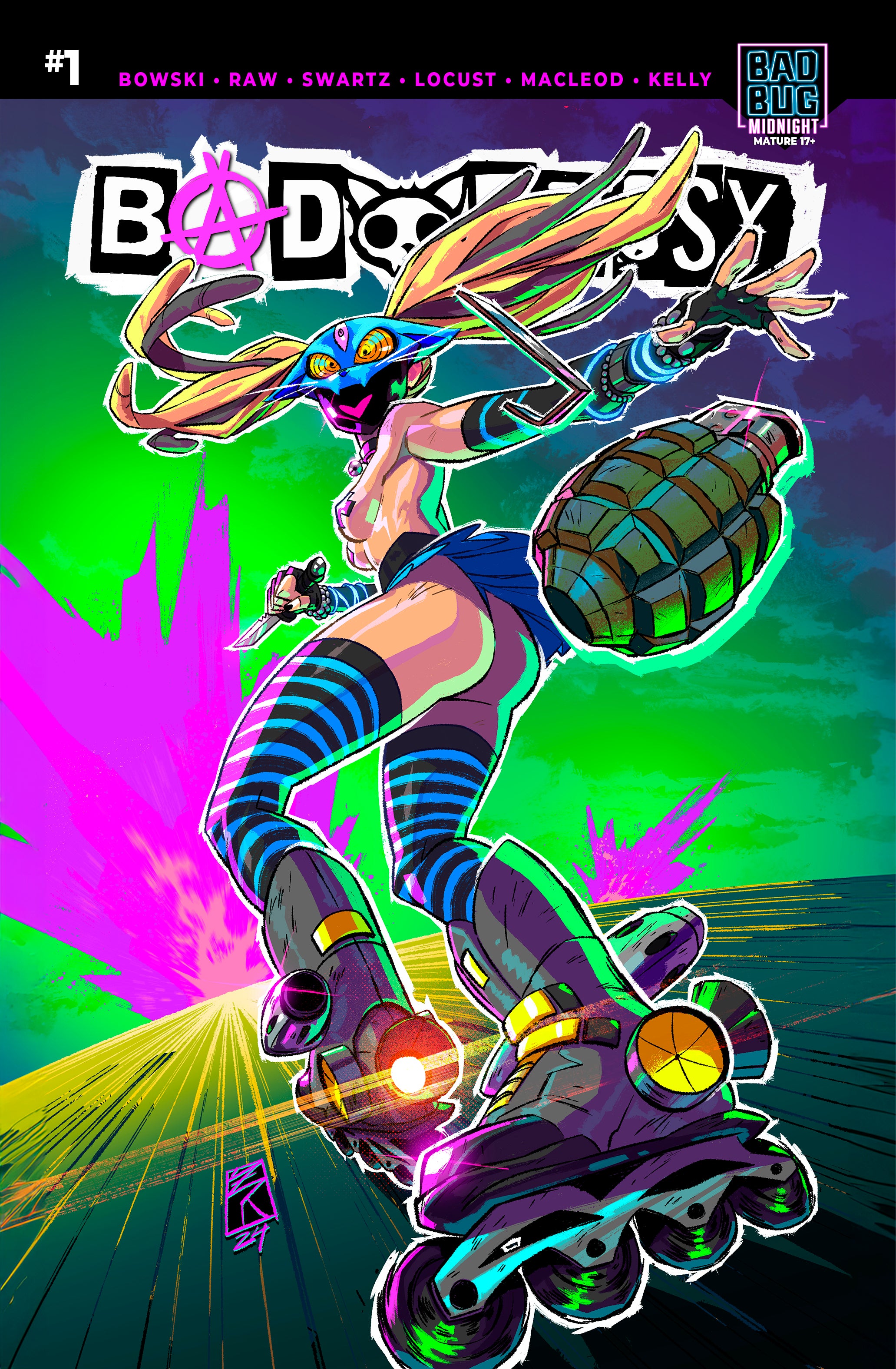 Bad Pussy #1 (Cover E Mild - Zach Raw)