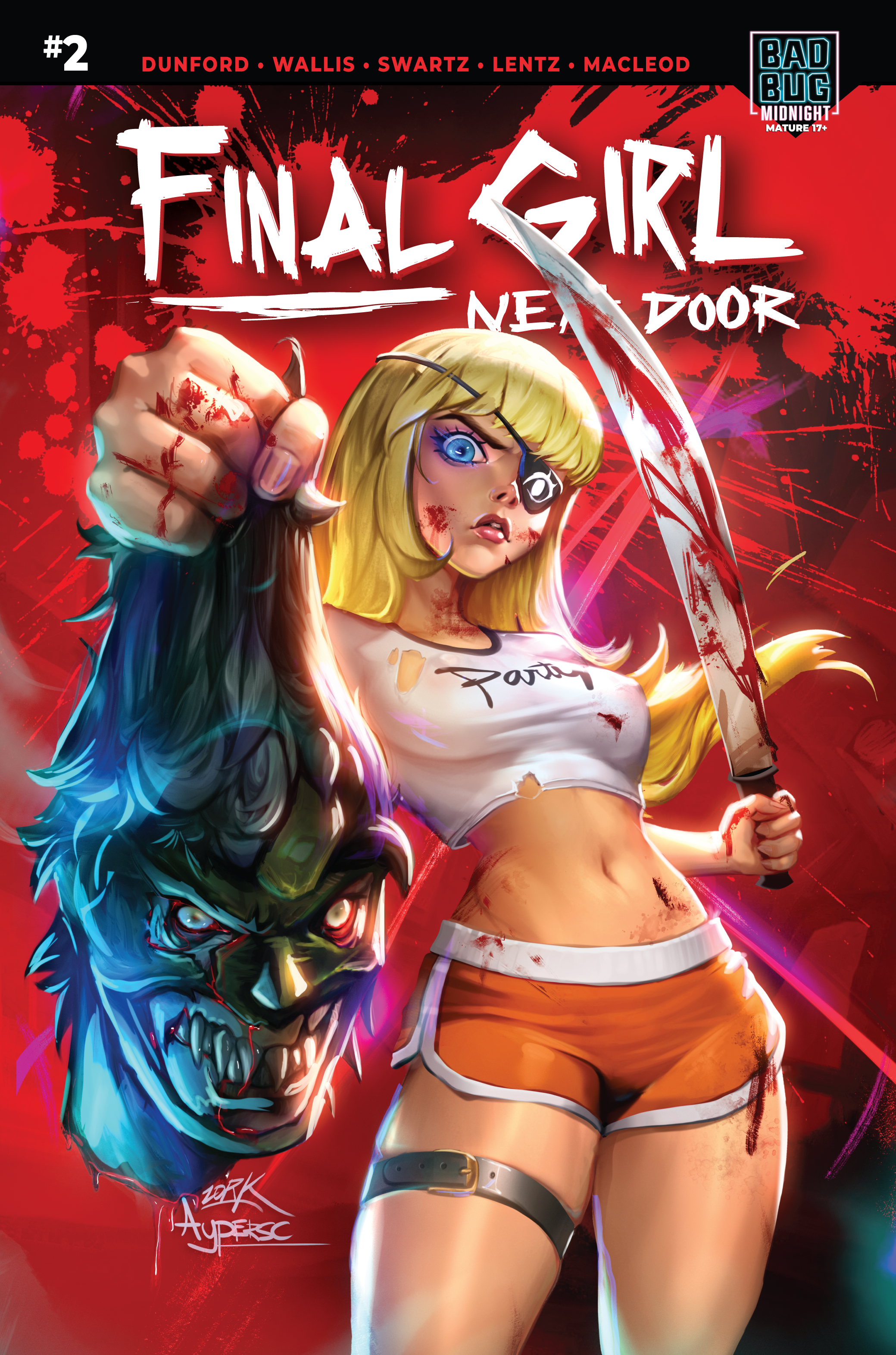Final Girl Next Door #2 (Cover C Mild - Zork Marinero)
