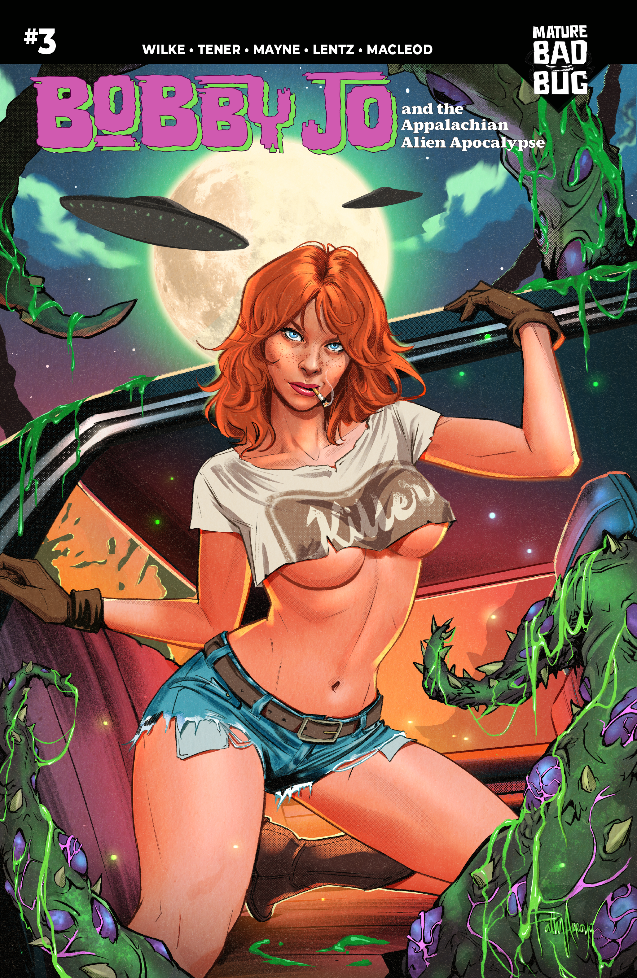 Bobby Jo and the Appalachian Alien Apocalypse #3 (Cover C-Patty Arroyo Variant) image 0