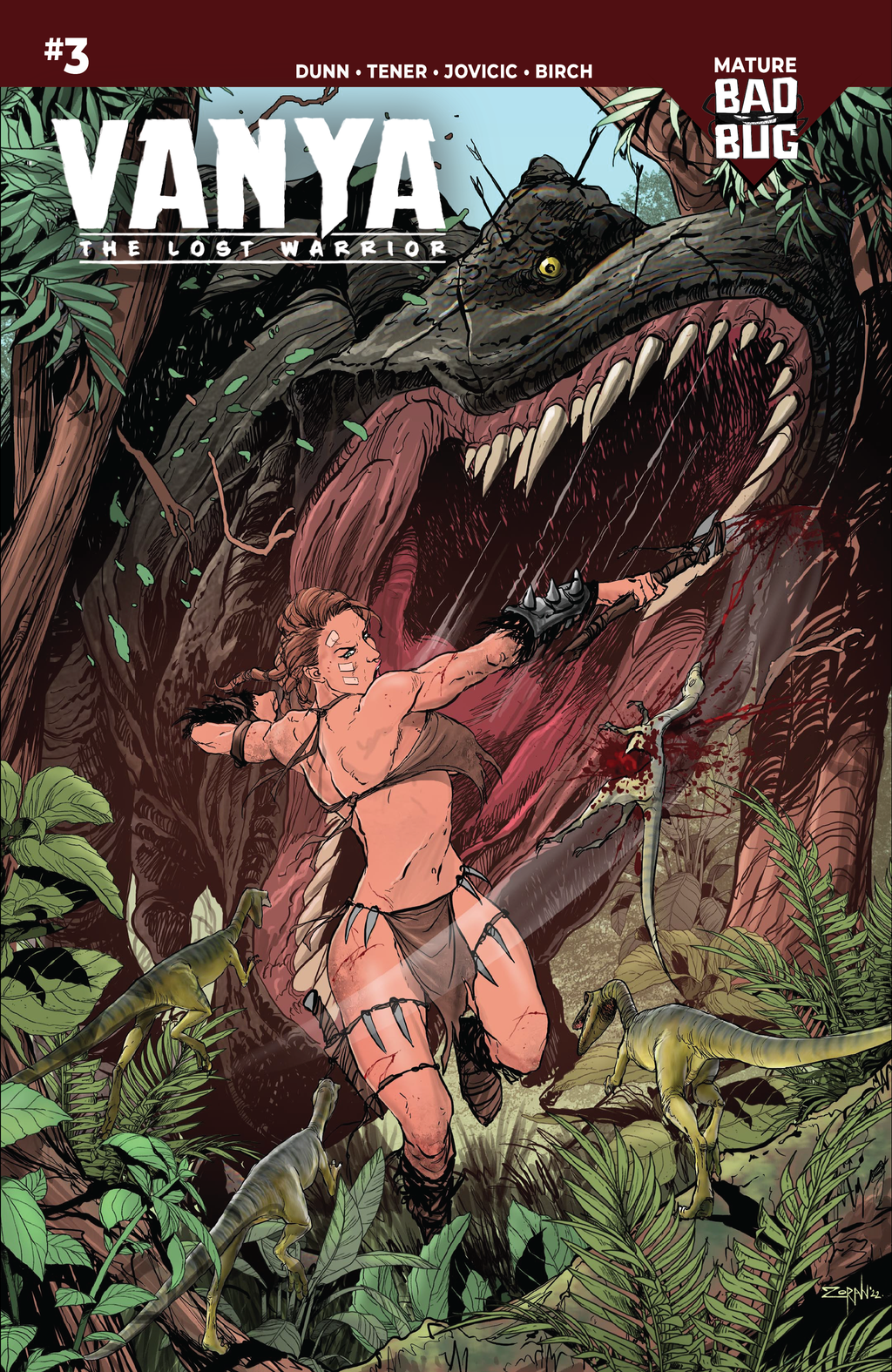 Vanya: The Lost Warrior #3 (Cover A-Zoran Jovicic) image 0