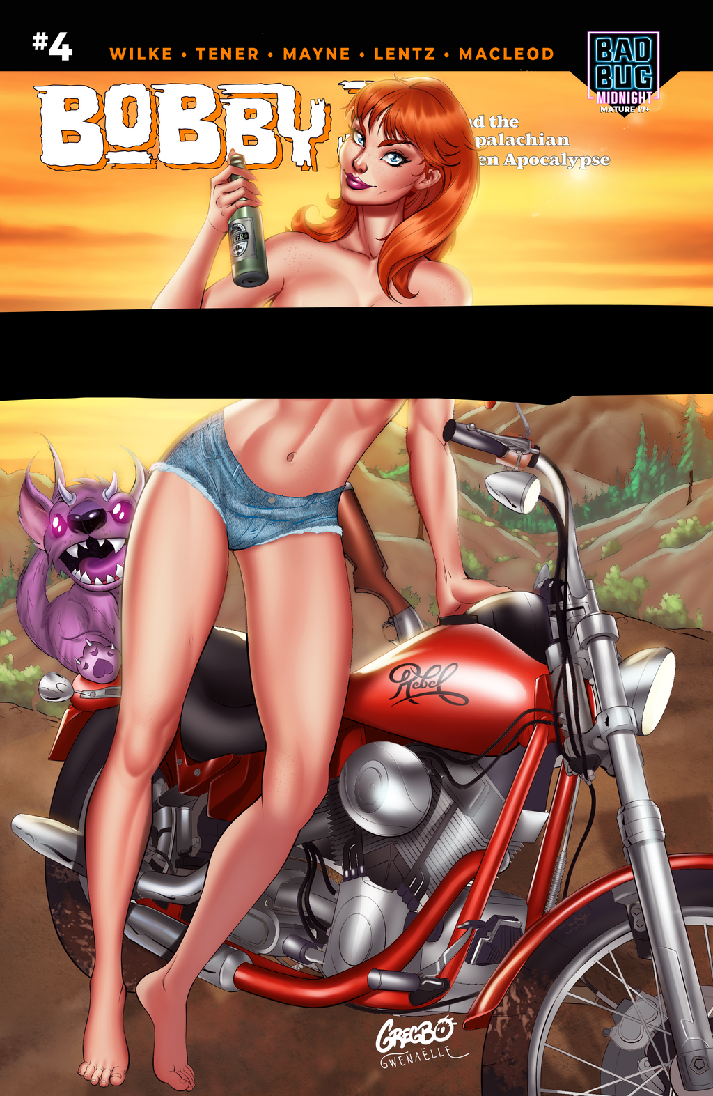 Bobby Jo #4 (Cover D- Gregbo Watson Naughty Variant) image 0