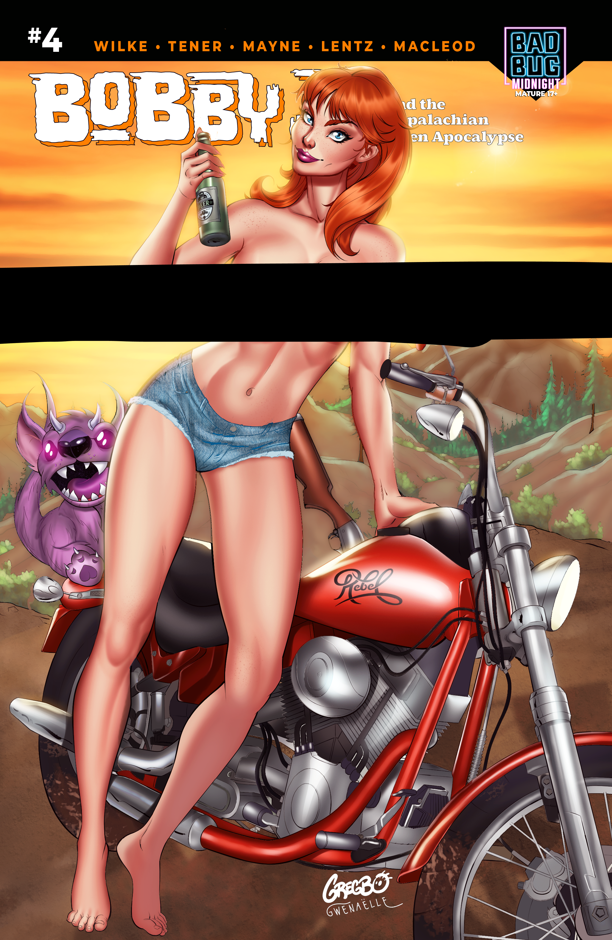 Bobby Jo #4 (Cover D- Gregbo Watson Naughty Variant) image 0