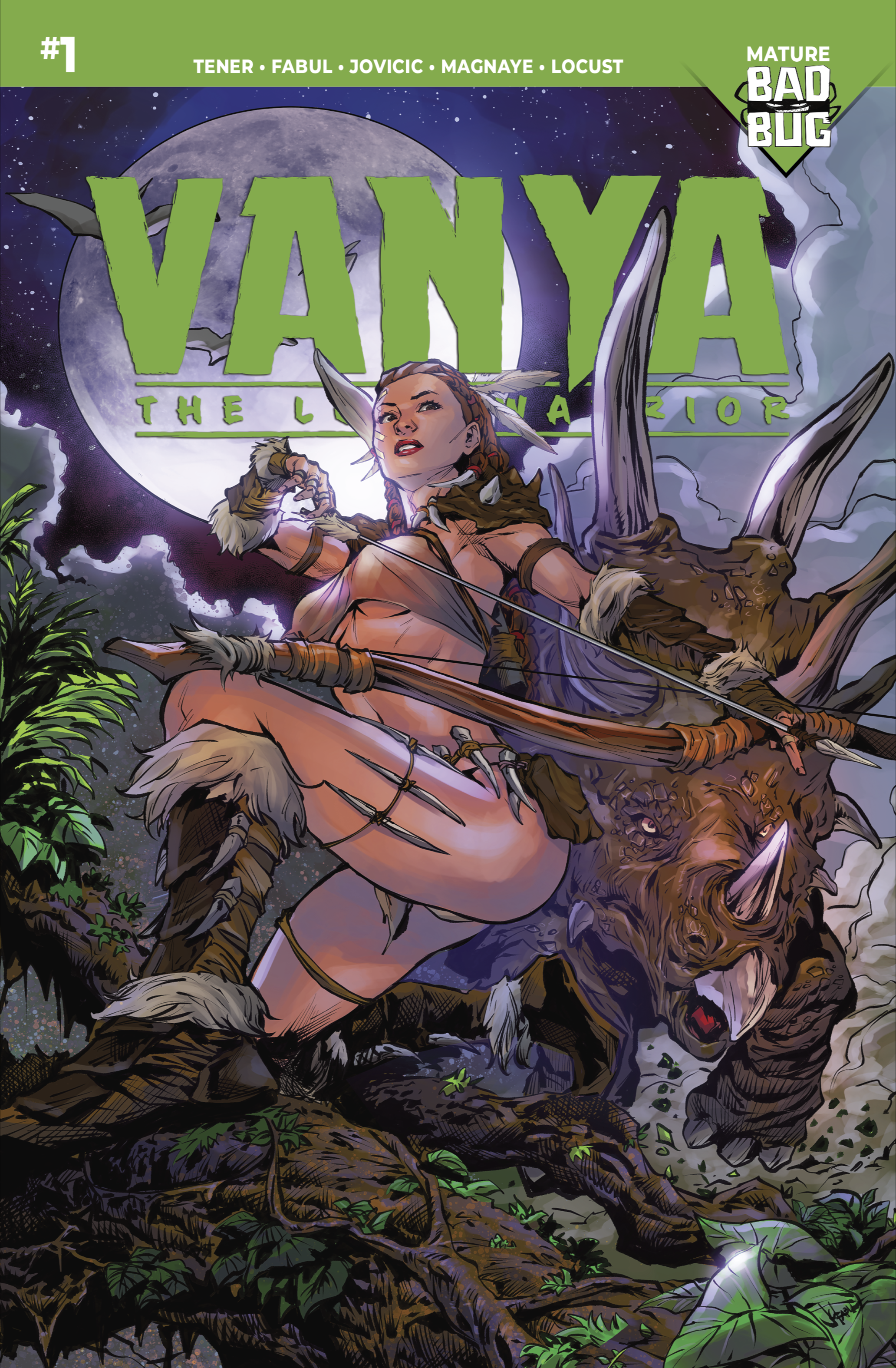 Vanya: The Lost Warrior #1 (Cover A-JC Fabul) image 0