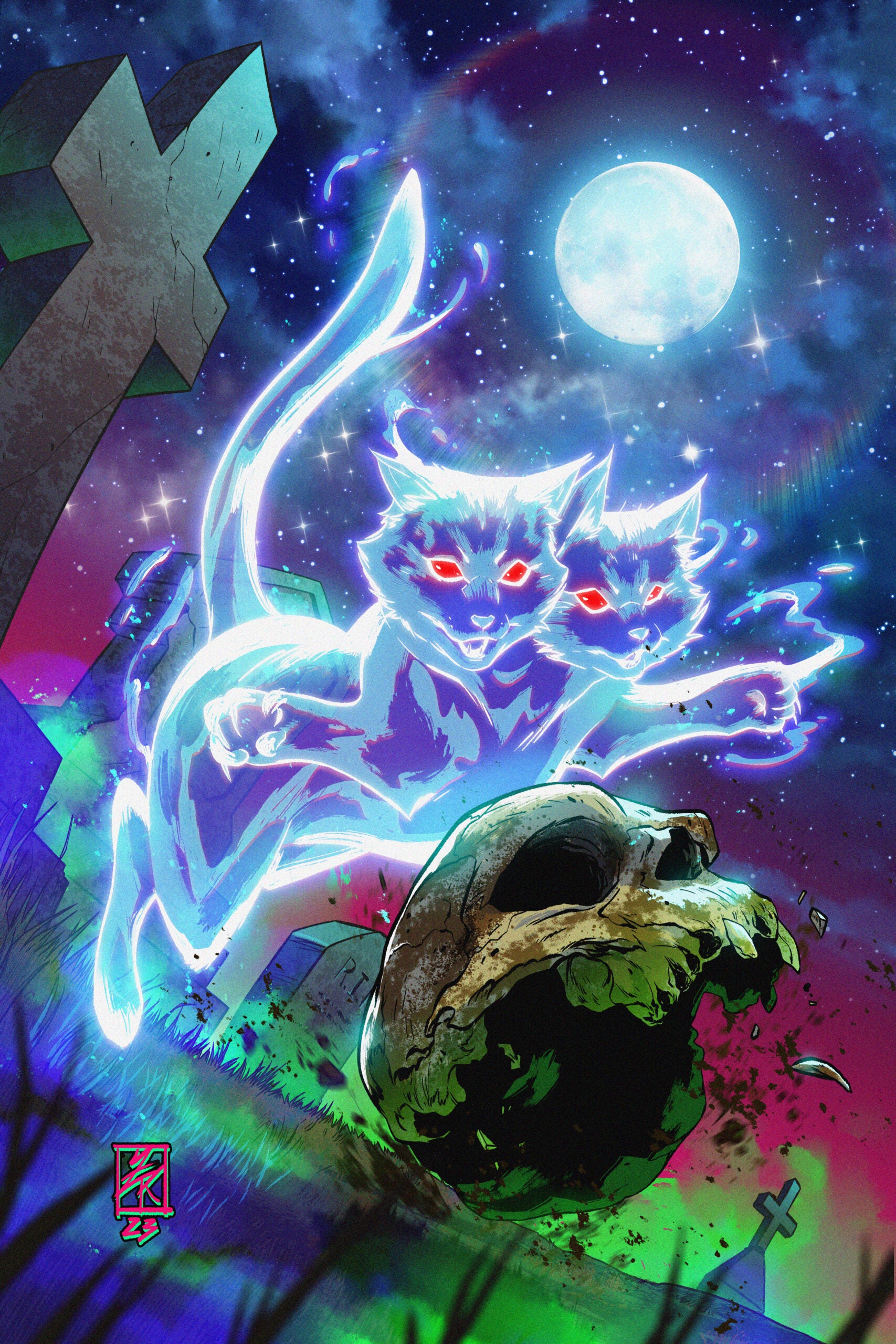 Roseblood Manor #3 (Holochrome Variant) image 0